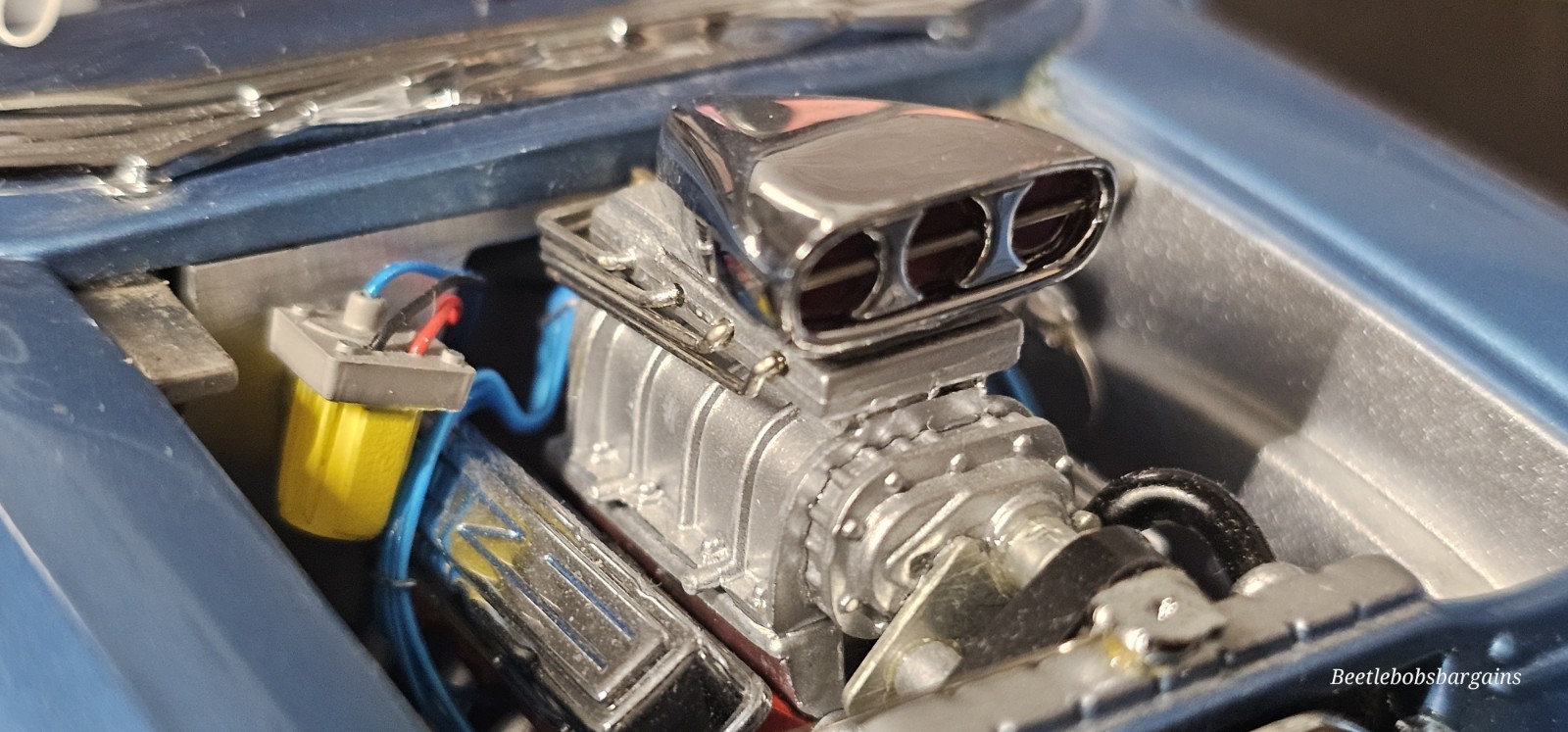 Danbury Mint 1957 Chevy Bel Air Pro Street Super Comp Dragster “Breathless” 1:24