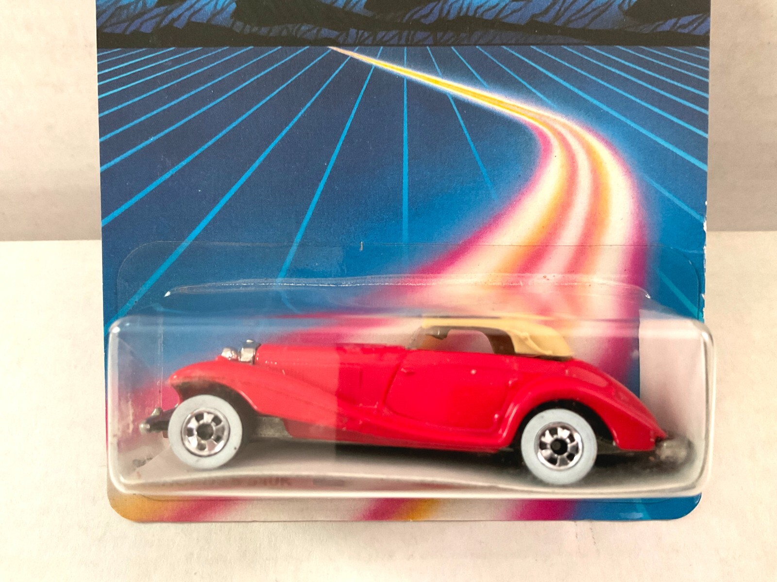 Hot Wheels MERCEDES 540K – 1986 – Red, Whitewalls – PLEASE READ!