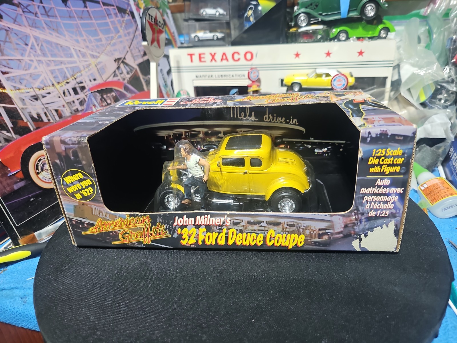 VINTAGE RARE REVELL AMERICAN GRAFFITI 1:25 FORD 1932 DEUCE COUPE JOHN MILNERS