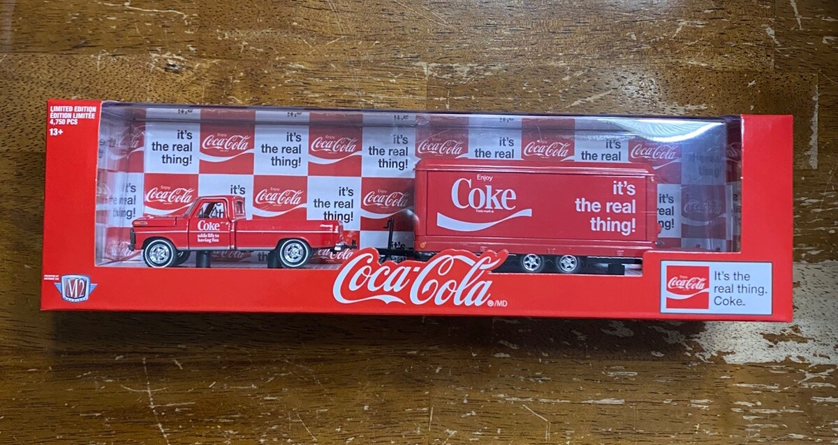 M2 Coca-Cola 1969 Ford F-250 Ranger Truck & 1949 Mercury Custom (TW02 20-10)
