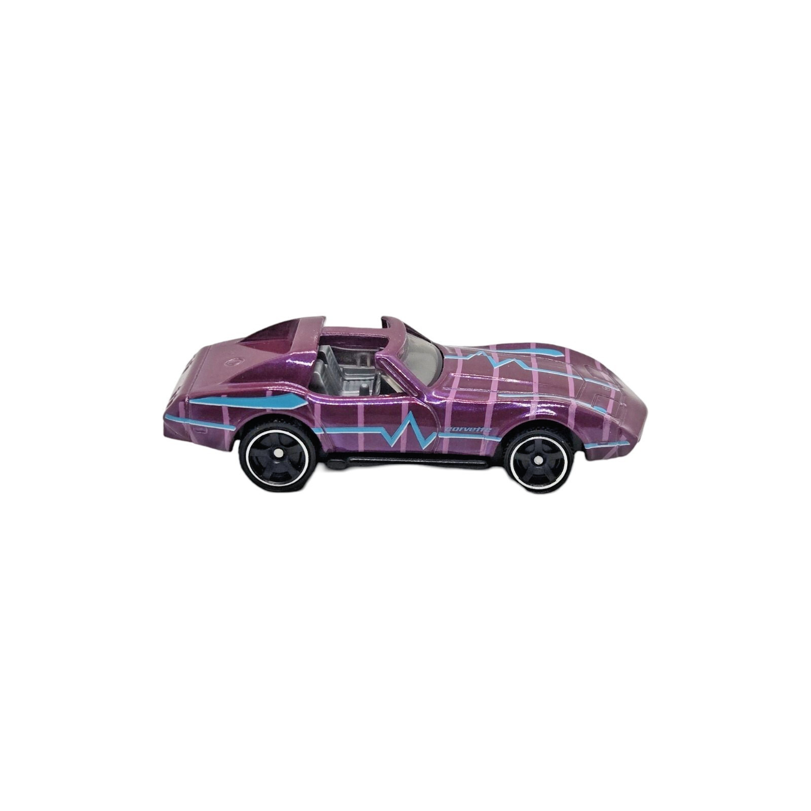 2025 Matchbox Corvette T-Top – Purple – MBX Retro II – Loose