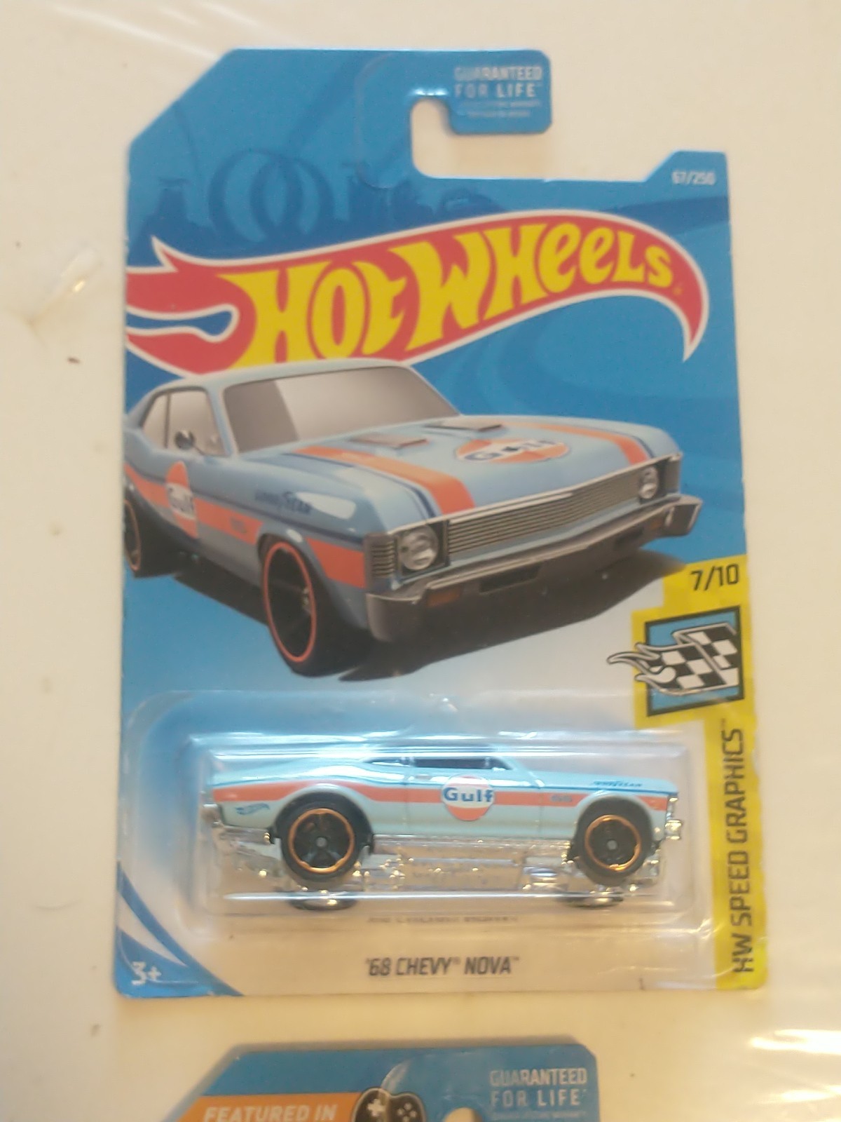 4 Hw HOT WHEELS HW Legends GULF WHITE PORSCHE 917 LH Nova Forza McLaren