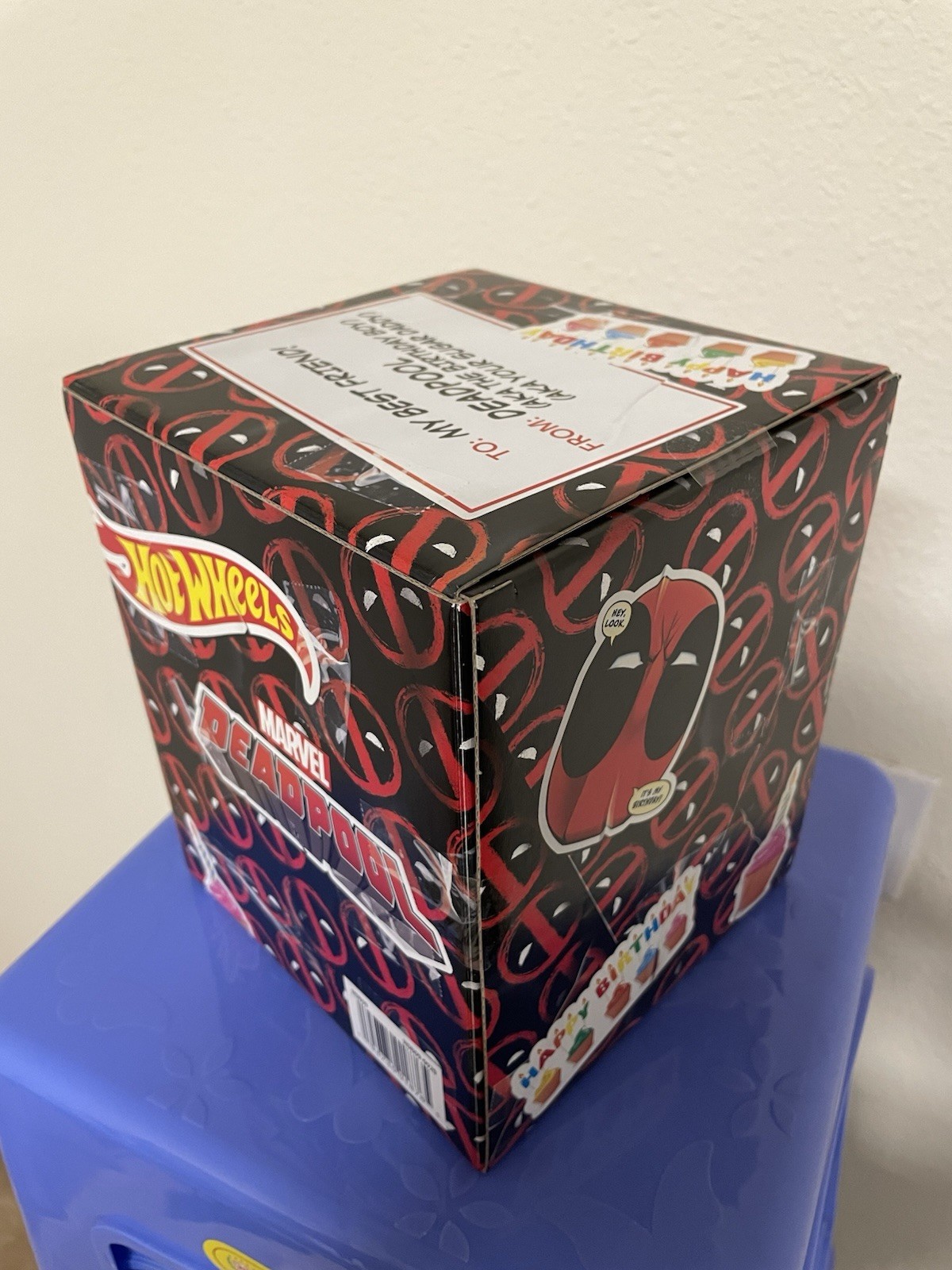 Hot Wheels Marvel Deadpool Birthday Scooter SDCC Exclusive 2021 New in Box