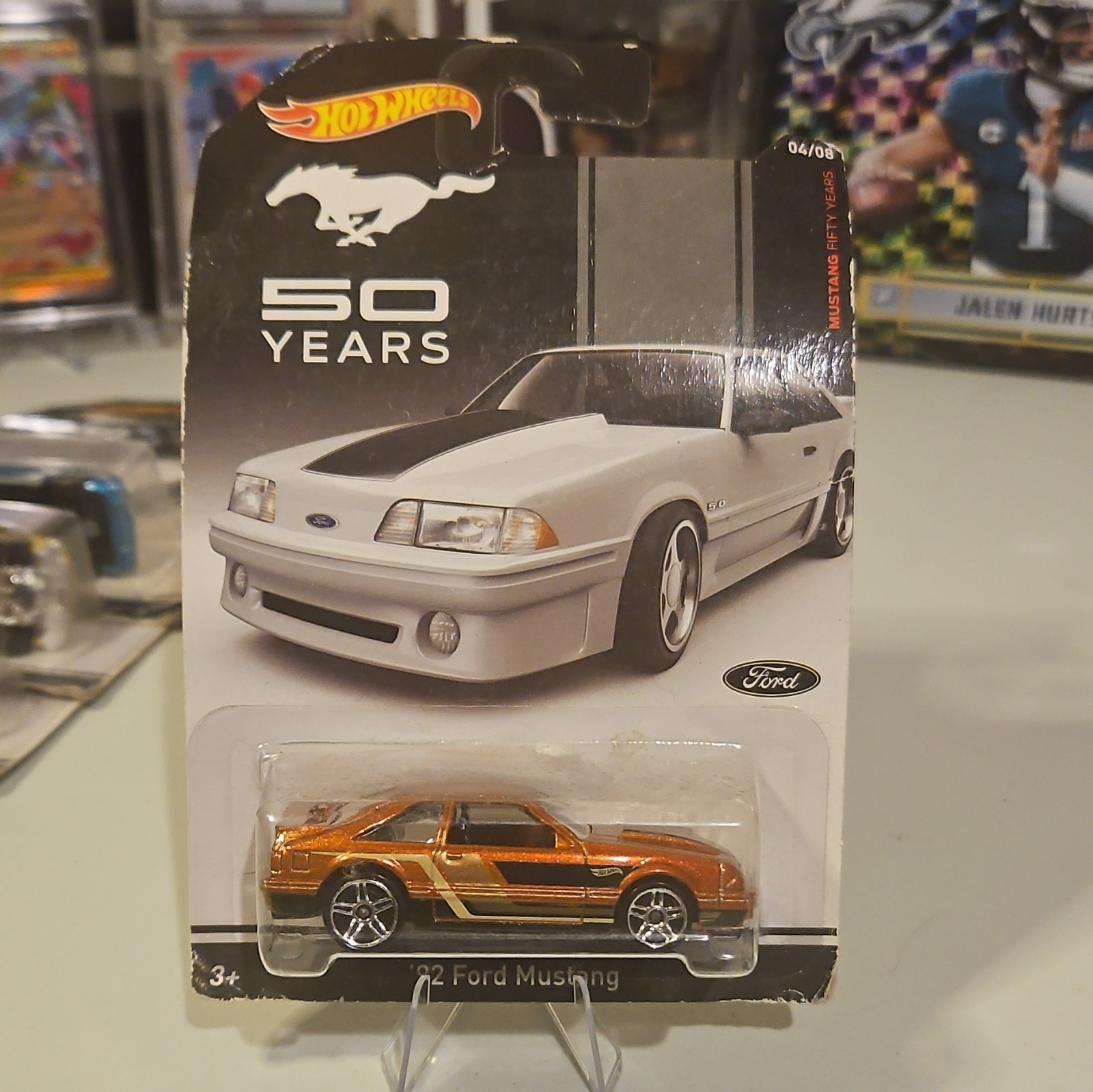 Hot Wheels 50 Years of Mustang Set of 8 SEALED (Damaged Cards)