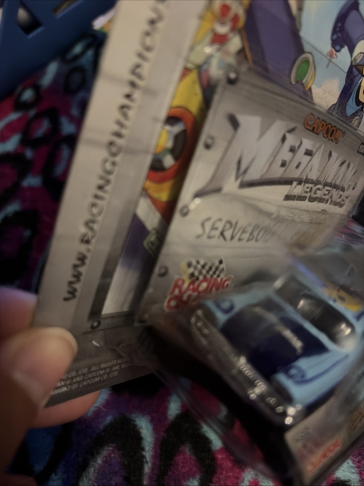 Mega Man Legends Servebots Die Cast Car