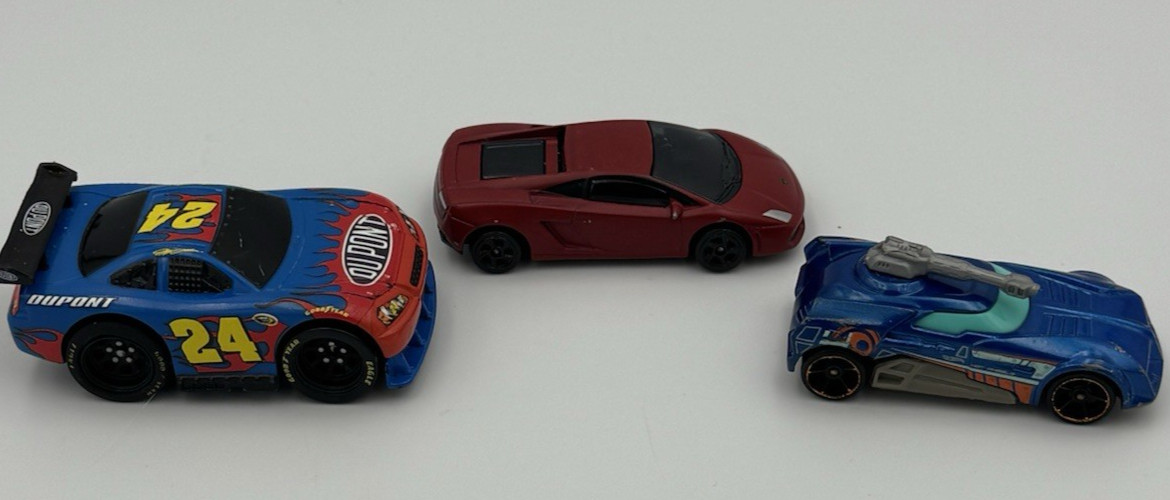Hot Wheels Matchbox Diecast Car Lot 21pc NASCAR Lamborghini Audi VW Vintage