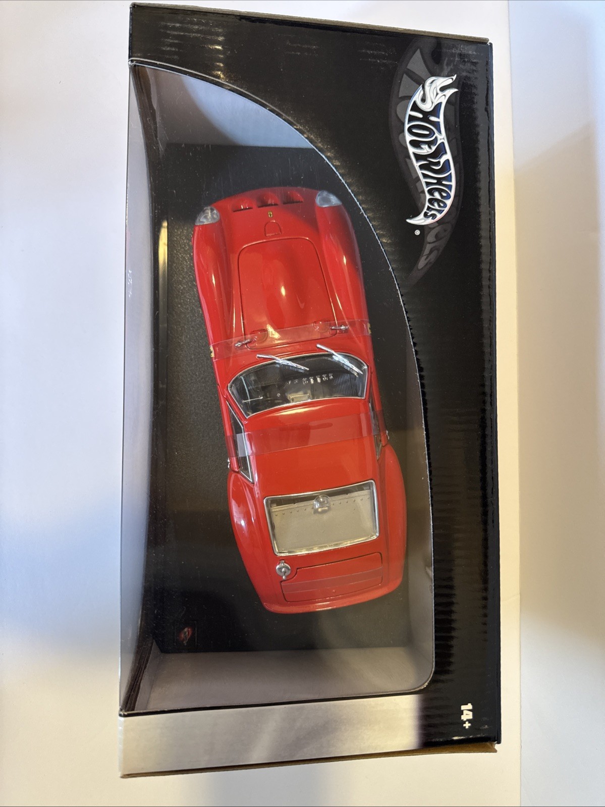 NIB Hot Wheels 1:18 DieCast 1962 Ferrari 250 GTO Rosso Corsa Racing Red