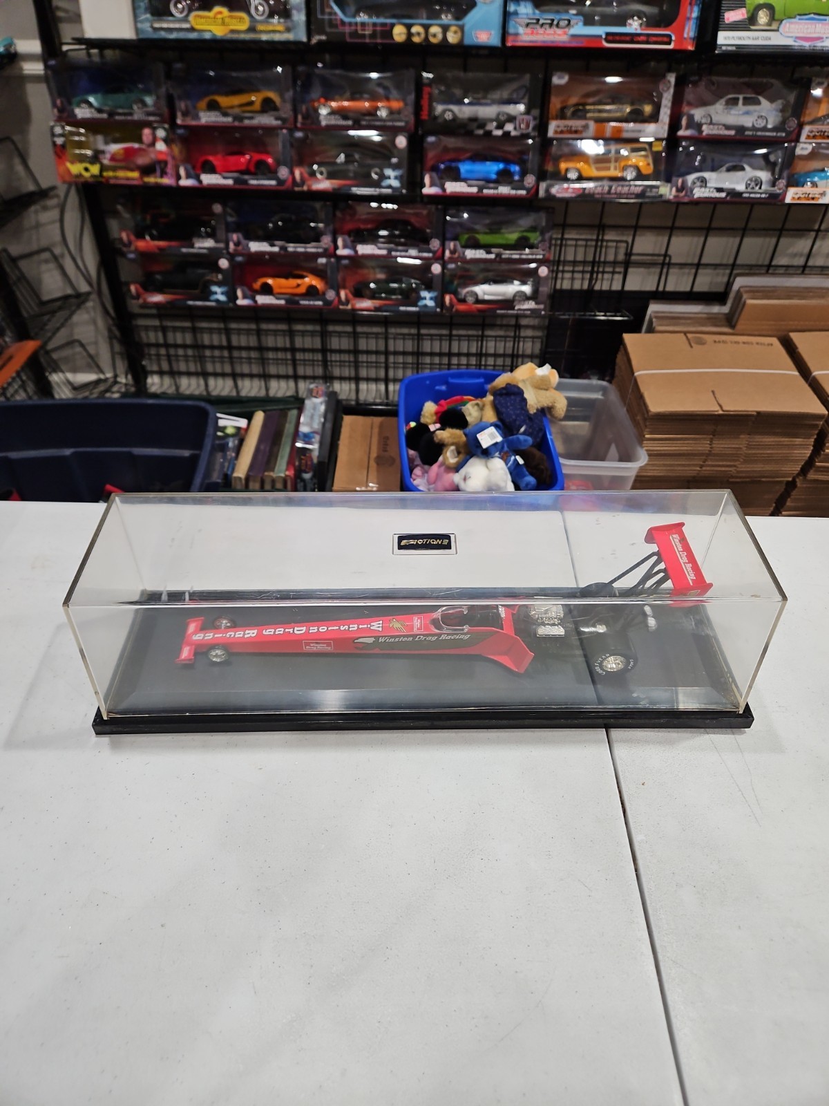ACTION 1996 WINSTON DRAG RACING TOP FUEL DRAGSTER 1/24 W/ CASE 🇺🇸 SHIPPED