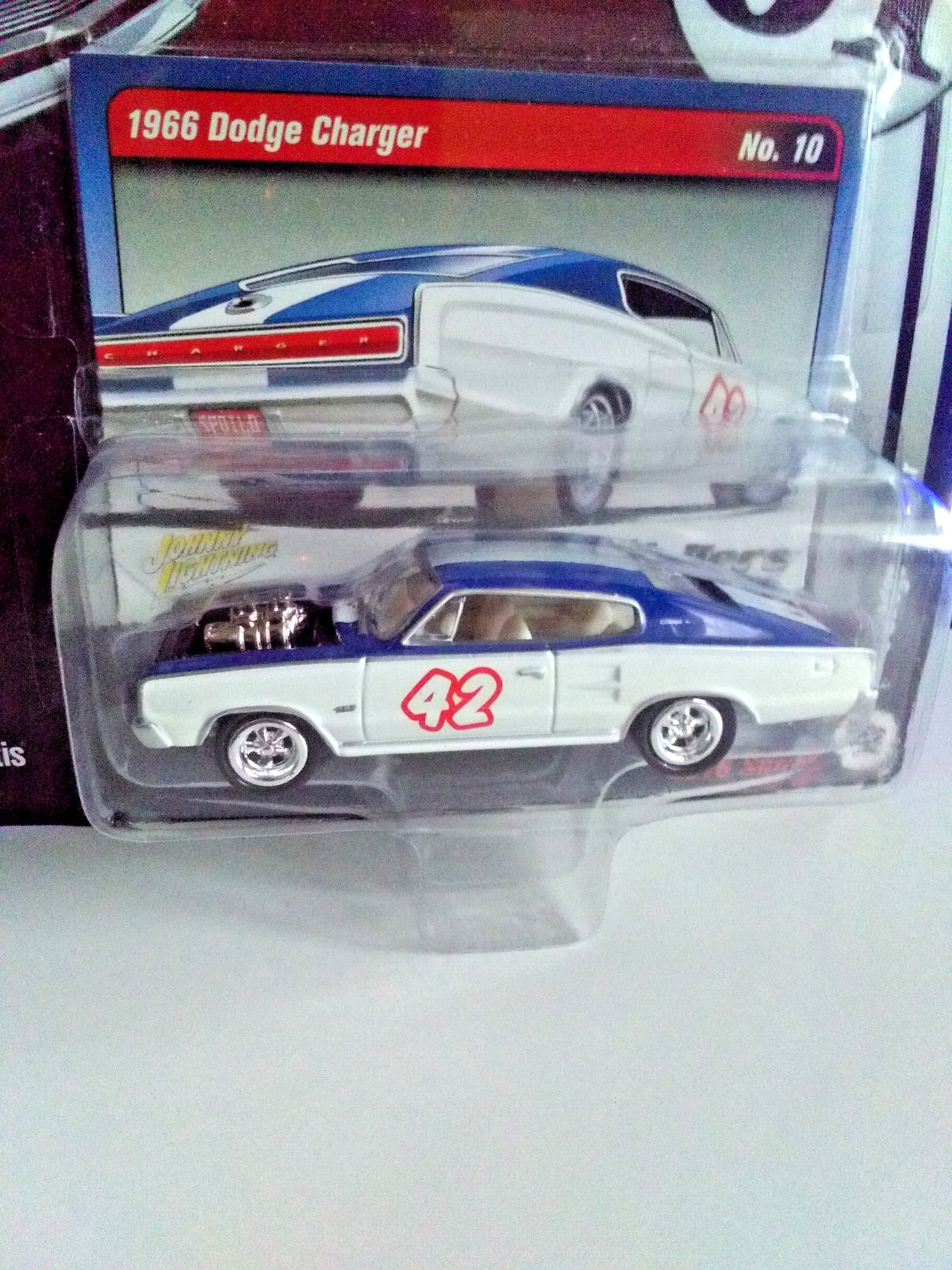*FREE SHIP* JOHNNY LIGHTNING “DRAGSTERS U.S.A” 1971 RED HAWAIIAN LTD ED Diecast