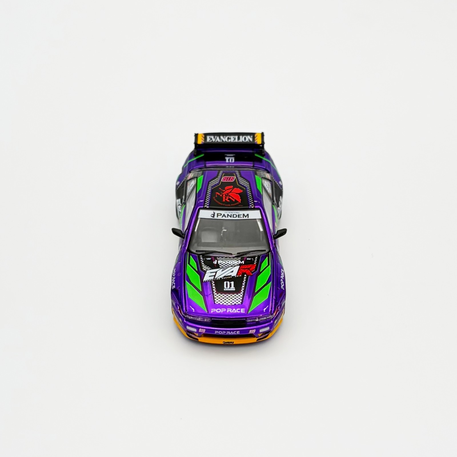 Pop Race 1:64 EVA RT Test Type-01 Pandem S13 Nissan Silvia #432