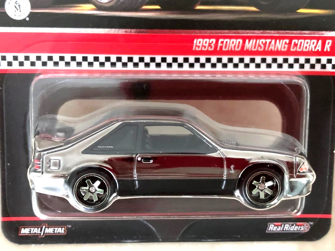 2025 RLC Exclusive Collectors 1993 Ford Mustang COBRA R Shadow Chrome