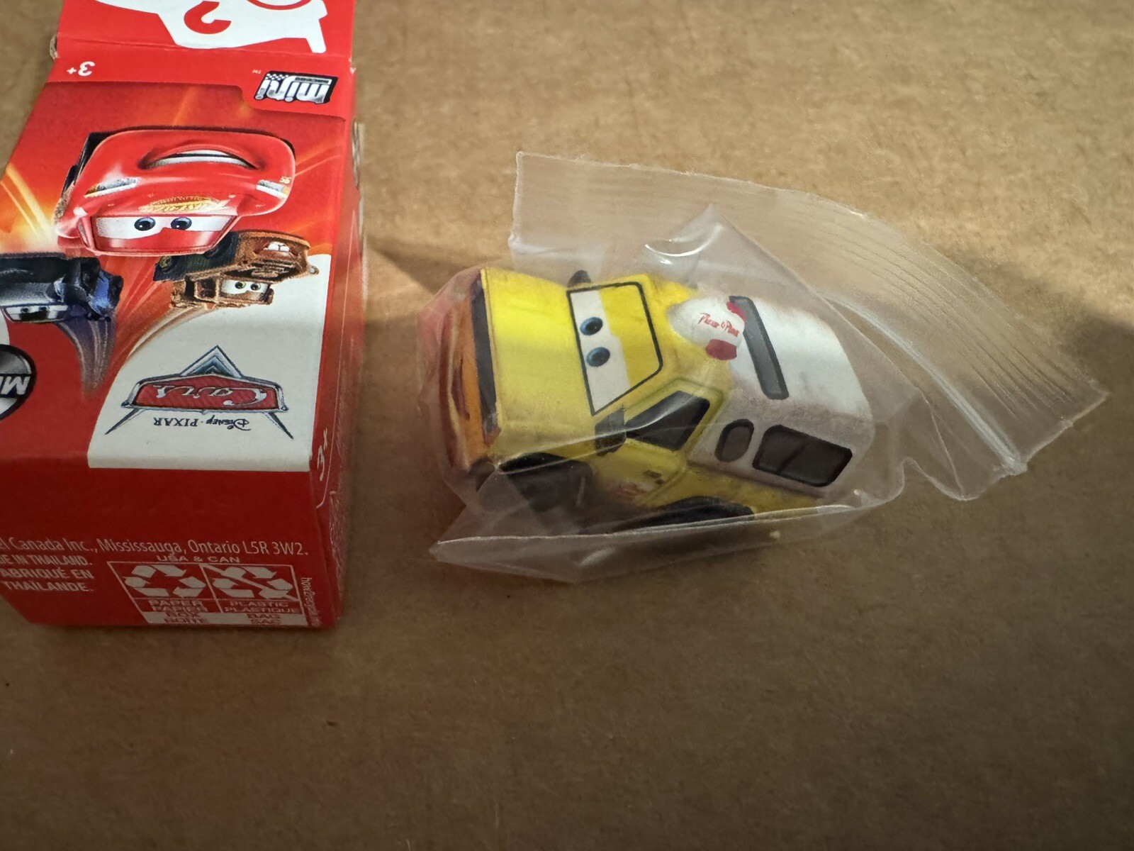 2021 Disney Pixar Cars Mini Racers TODD DIRTY Pizza Truck Series 1 New Sealed #9