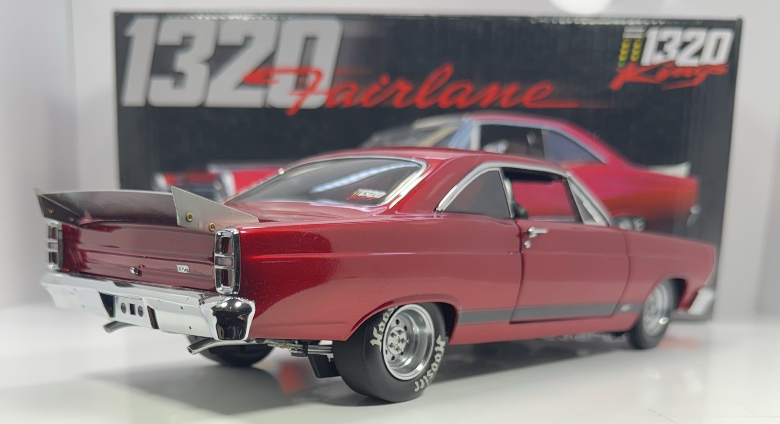 GMP 1/18 Scale FORD FAIRLANE PRO-STREET DRAG “1320 Kings Version”Limited Edition