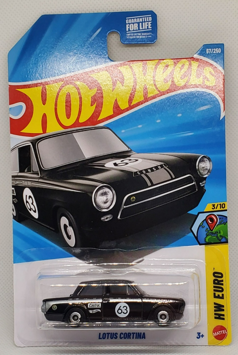 2026 Hot Wheels Black Lotus Cortina HW Euro #67
