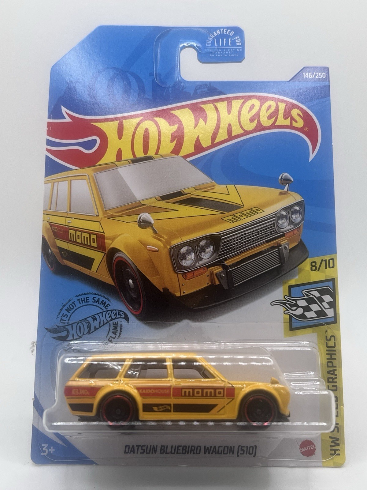 Hot Wheels Datsun Bluebird Wagons 510 MOMO Lot Of 3 – Black, Red, Yellow Kroger