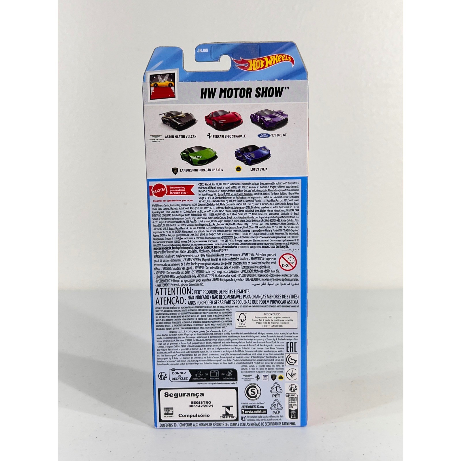 Hot Wheels HW Motor Show 5 Car Pack Assortment NEW in box factory sealed
