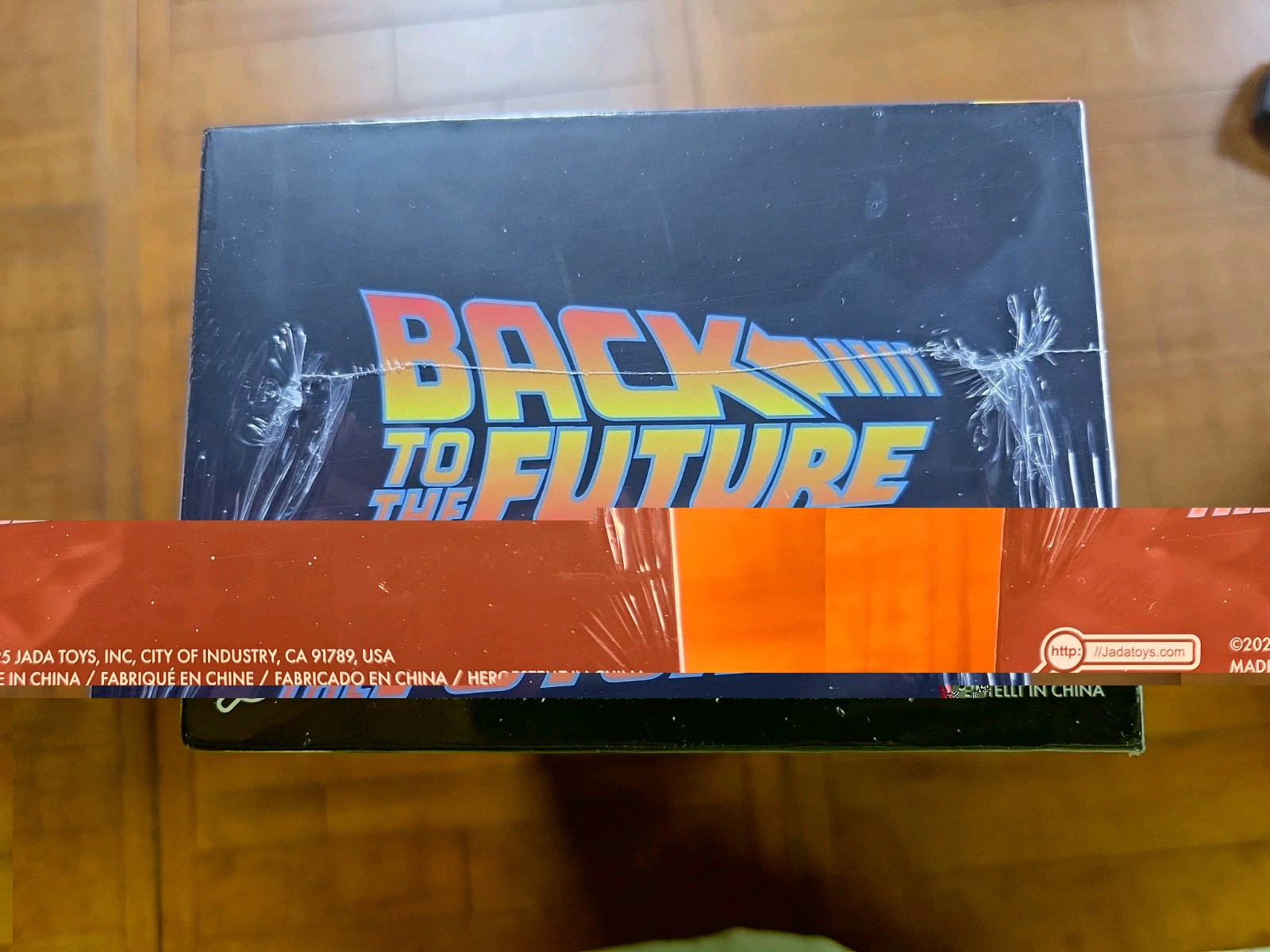Jada 1:24 Back to the Future DeLorean Time Machine Chrome 40th Anniversary