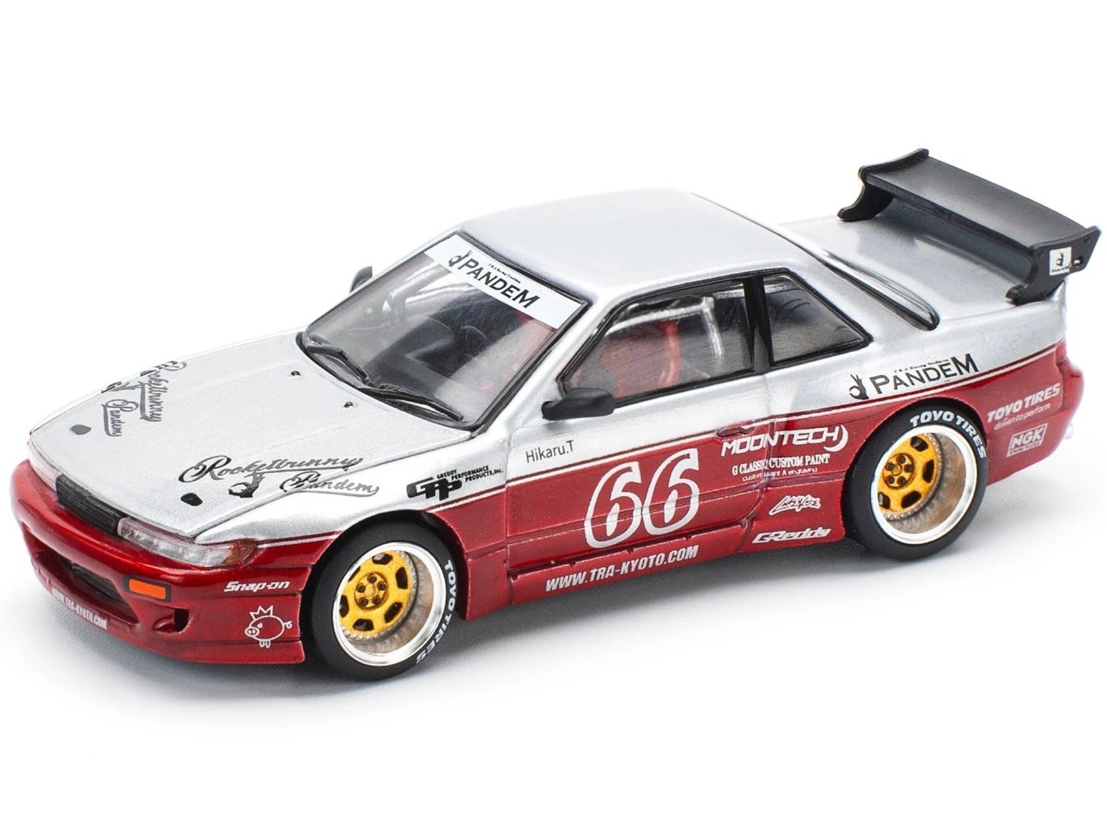 Pop Race Pandem Nissan Silvia S13 Moontech 1:64 PR640258