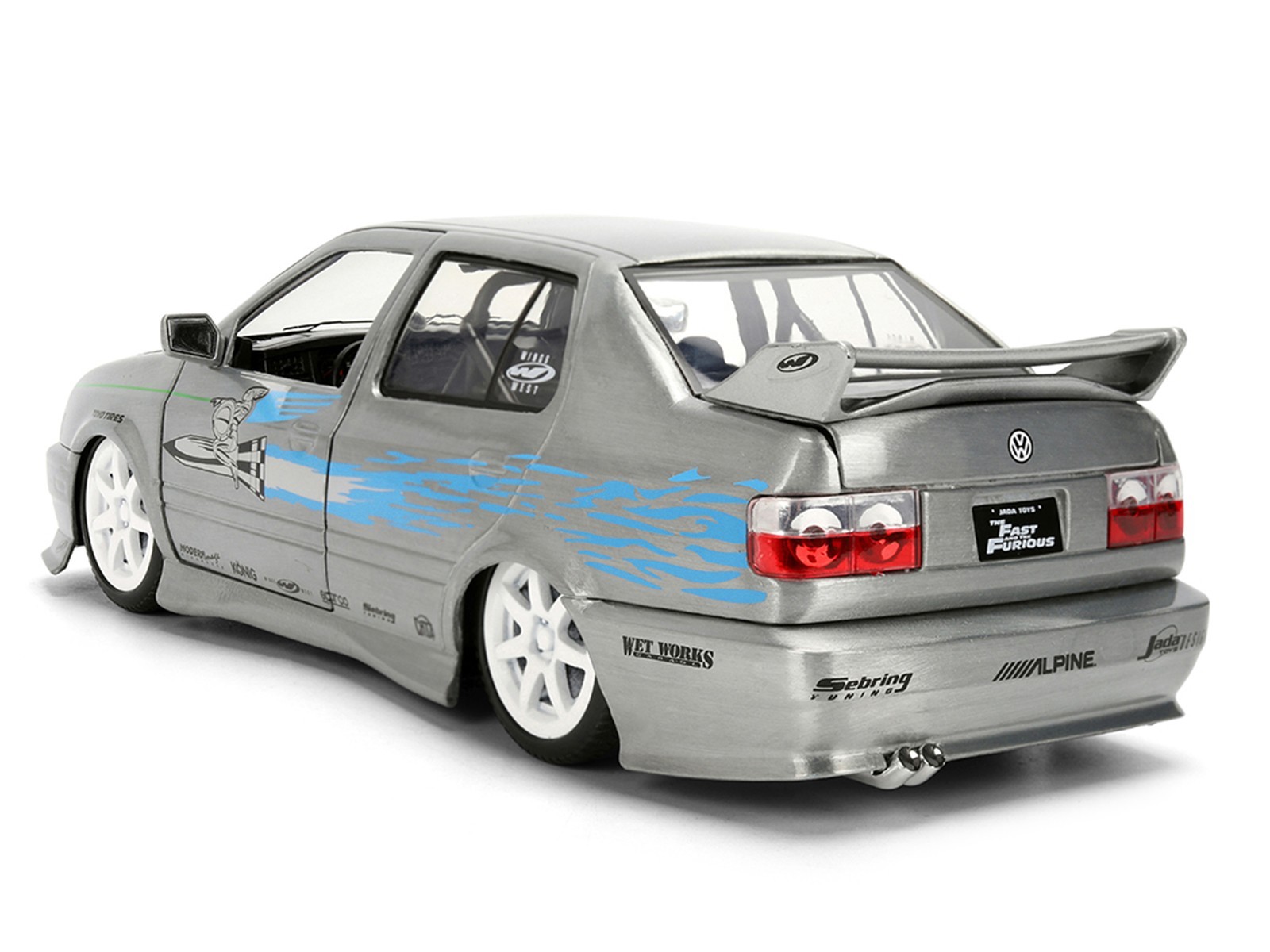 VOLKSWAGEN JETTA COLOR BRUSH “FAST & FURIOUS 25 YEARS” 1/24 MODEL BY JADA 37820