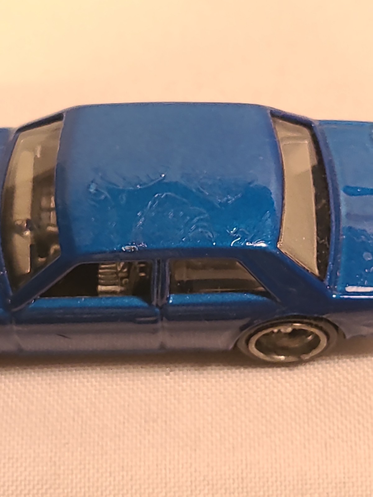 Hot Wheels Datsun 510 FULL CUSTOM CAR has Some paint Spots On Roof! Please Look