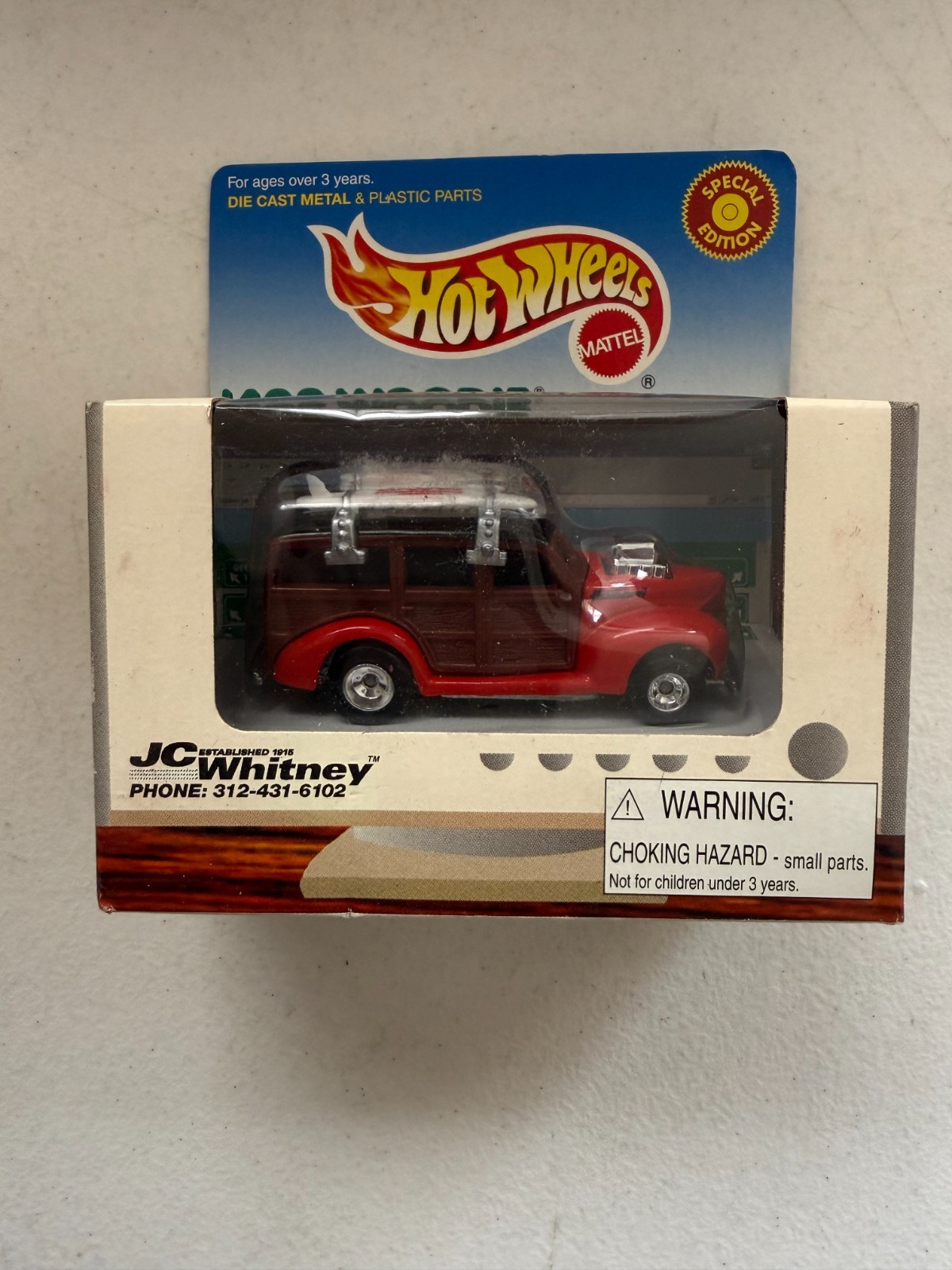 1940s Woody JC Whitney Special Edition Hot Wheels D10