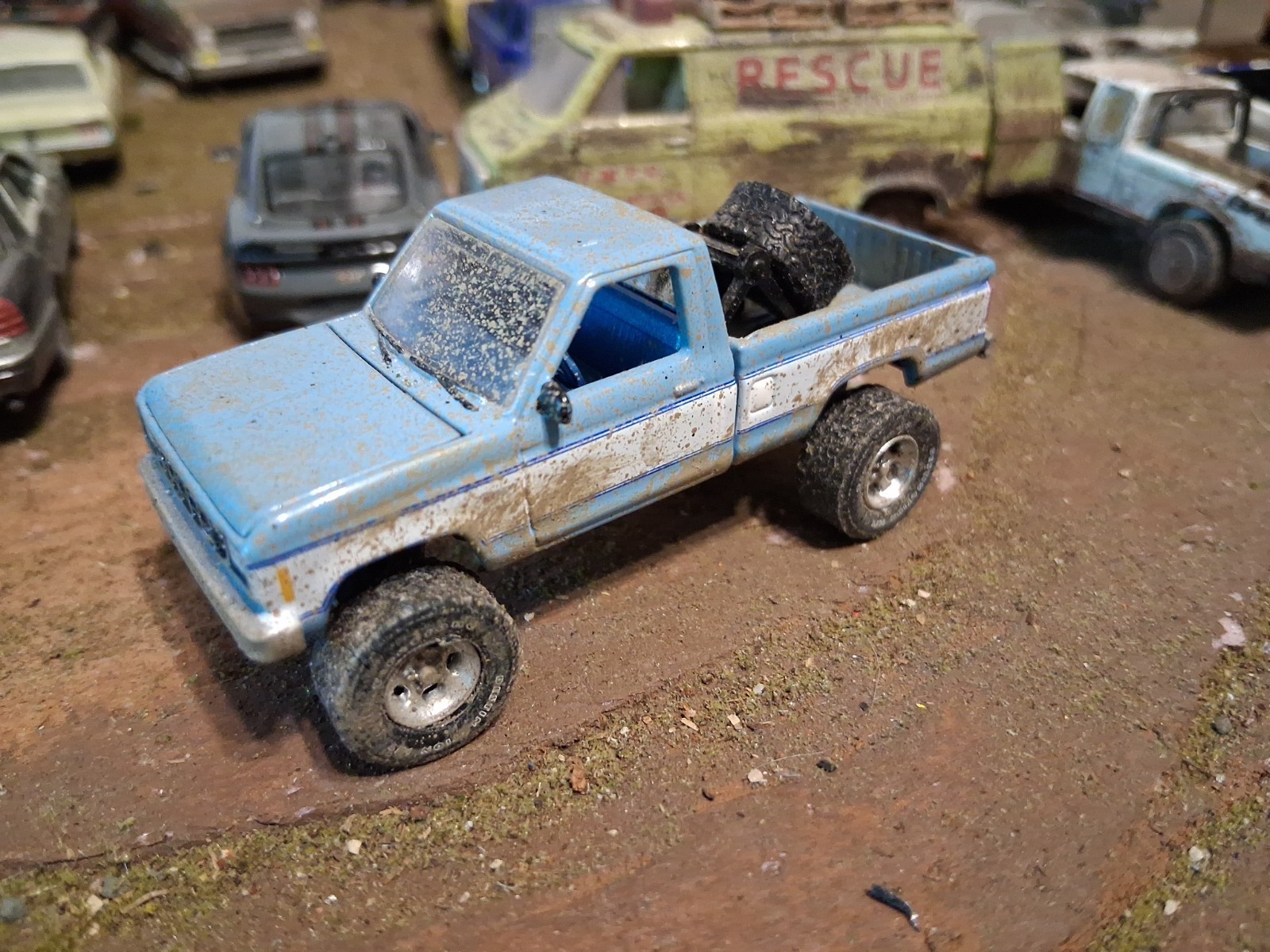 johnny lightning ford ranger Custom Lifted 4×4