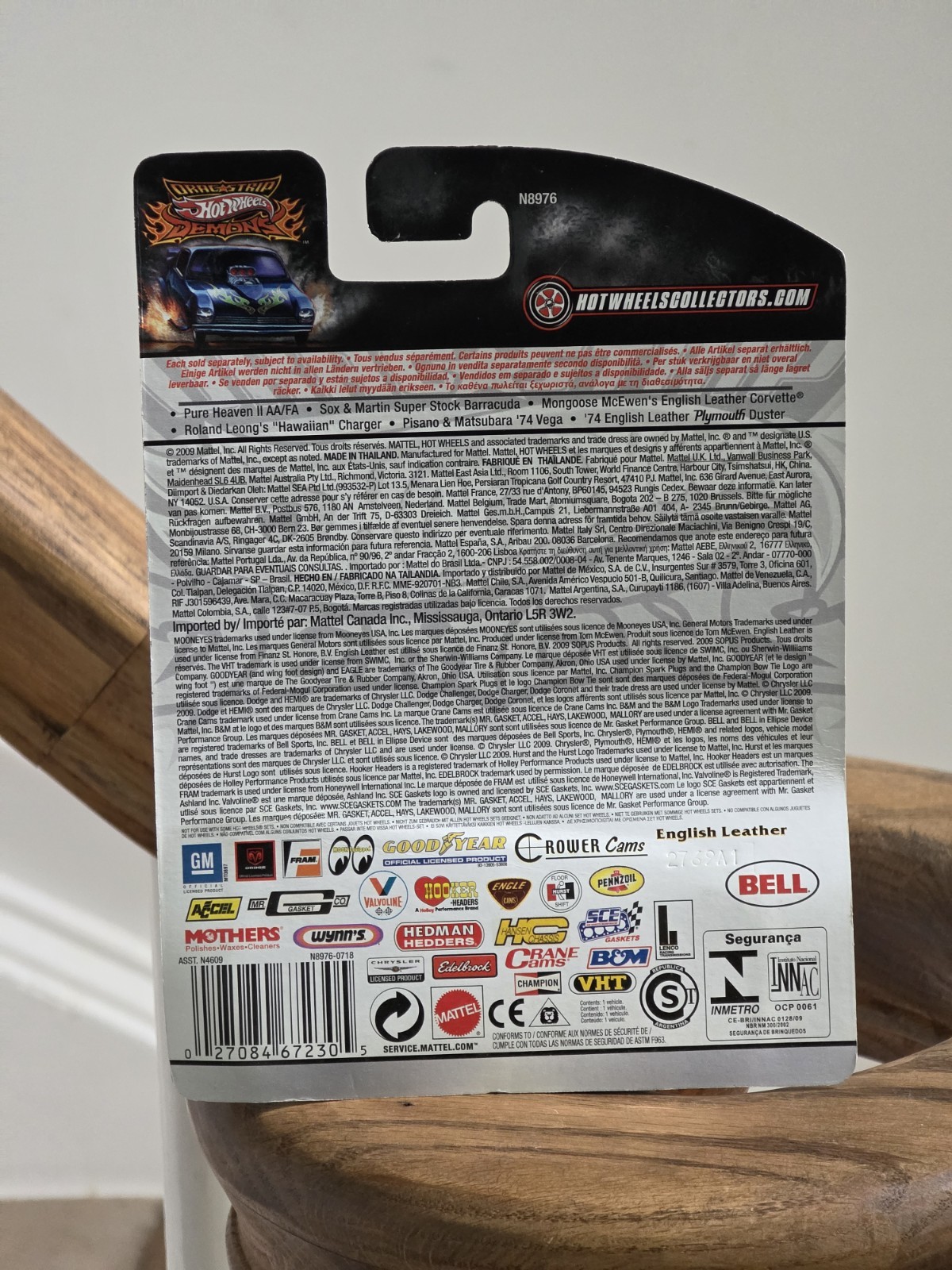 Hot Wheels Drag Strip Demons ’74 Plymouth Duster 1:64 Real Riders