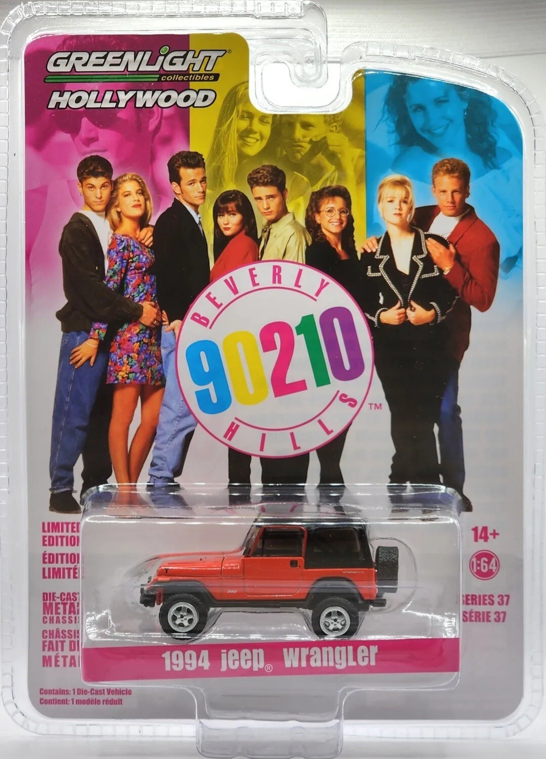 GREENLIGHT HOLLYWOOD SERIES 37 FACTORY SEALED CASE OF 6 VEHICLES POSSIBLE CHASE!