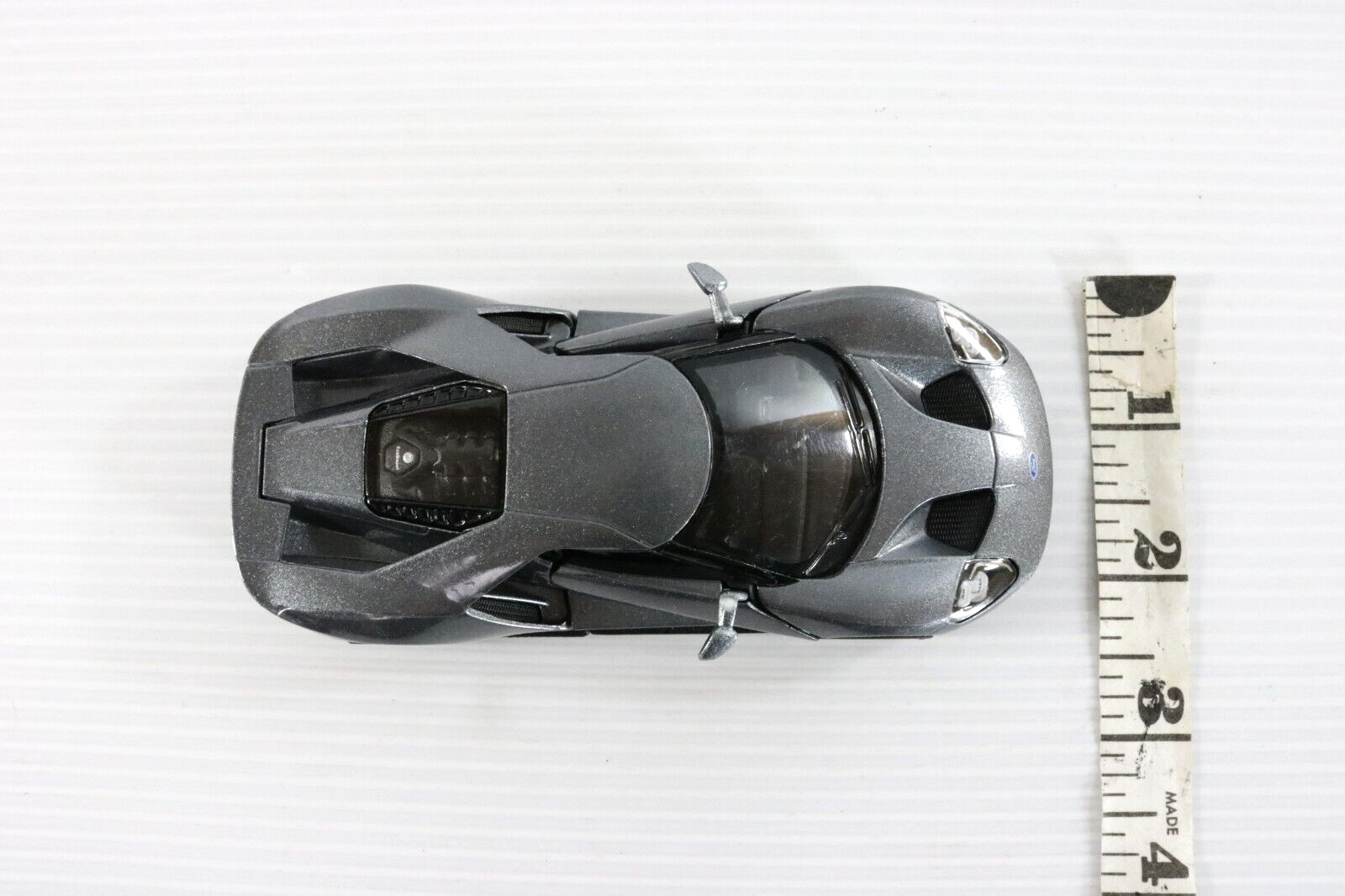 Kintoy 2017 Ford GT 1:38 Diecast Model Toy Pullback Sports Car Gray – 2021