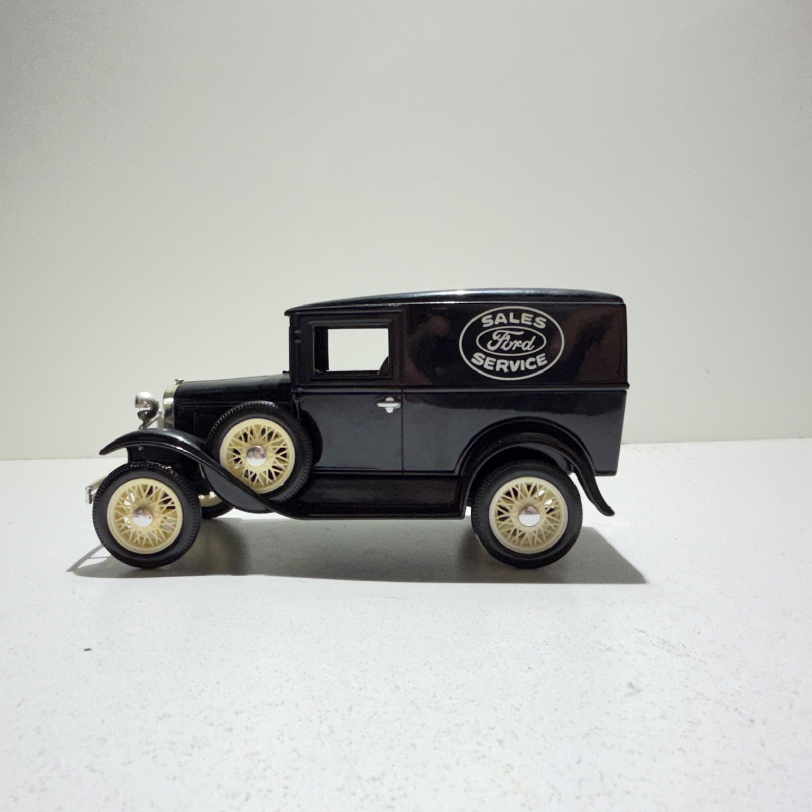 Liberty Classics Diecast Ford Sales & Service Model A Panel Truck Black No Box