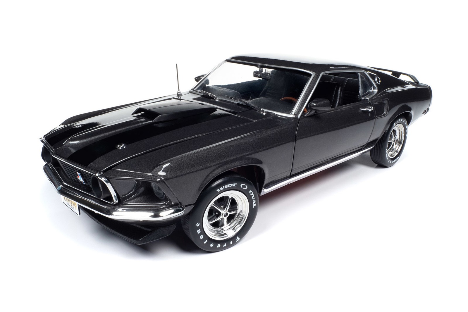 1969 FORD MUSTANG JOHN WICK MUSCLE CAR 1/18 DIECAST CAR AUTO WORLD AWSS145