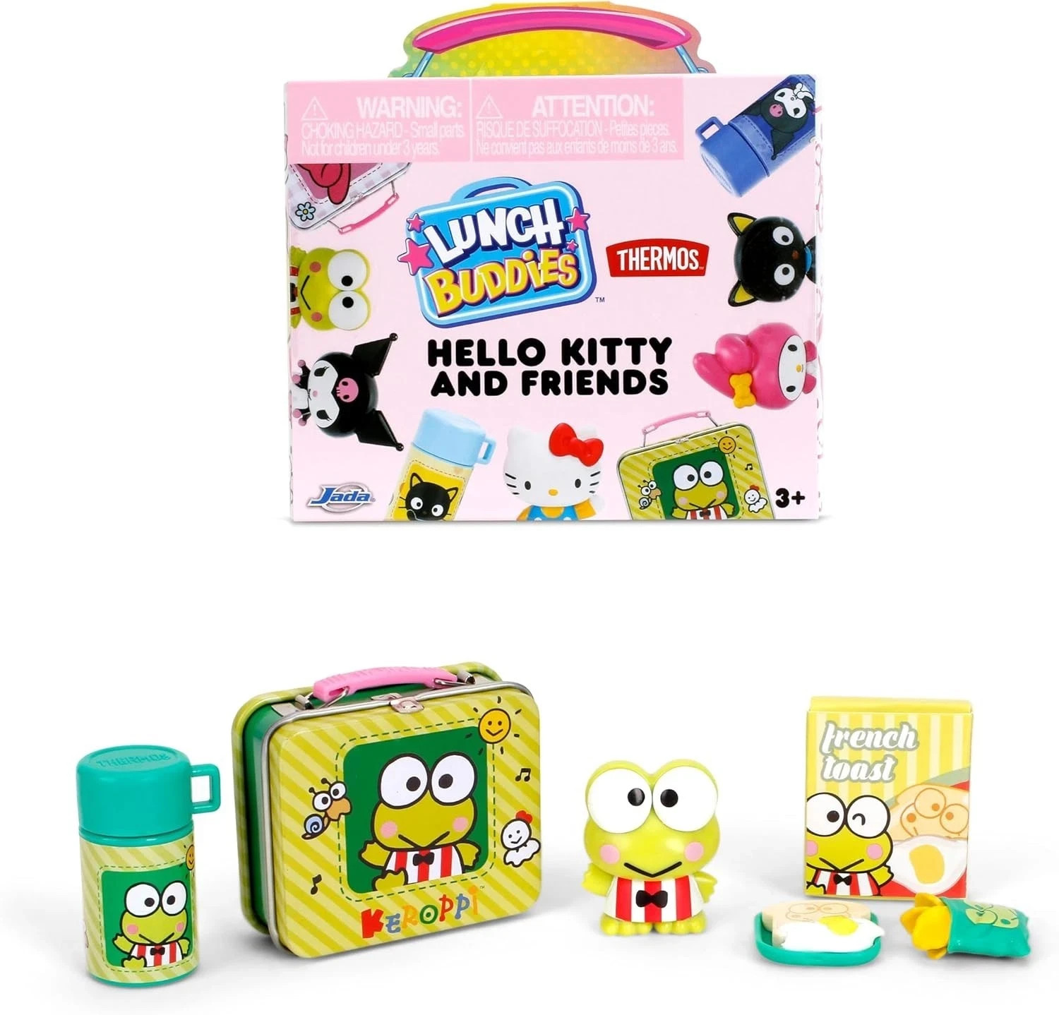 Jada 2″ Lunch Buddies Thermos Wave 1 Hello Kitty Blind Pack (1 Pcs)
