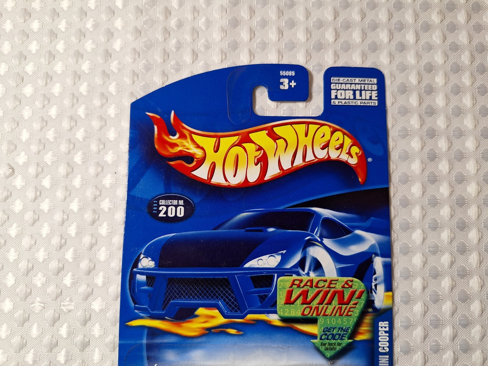 2002 Hot Wheels #200 Mini Cooper Green Removable Car Top New Sealed