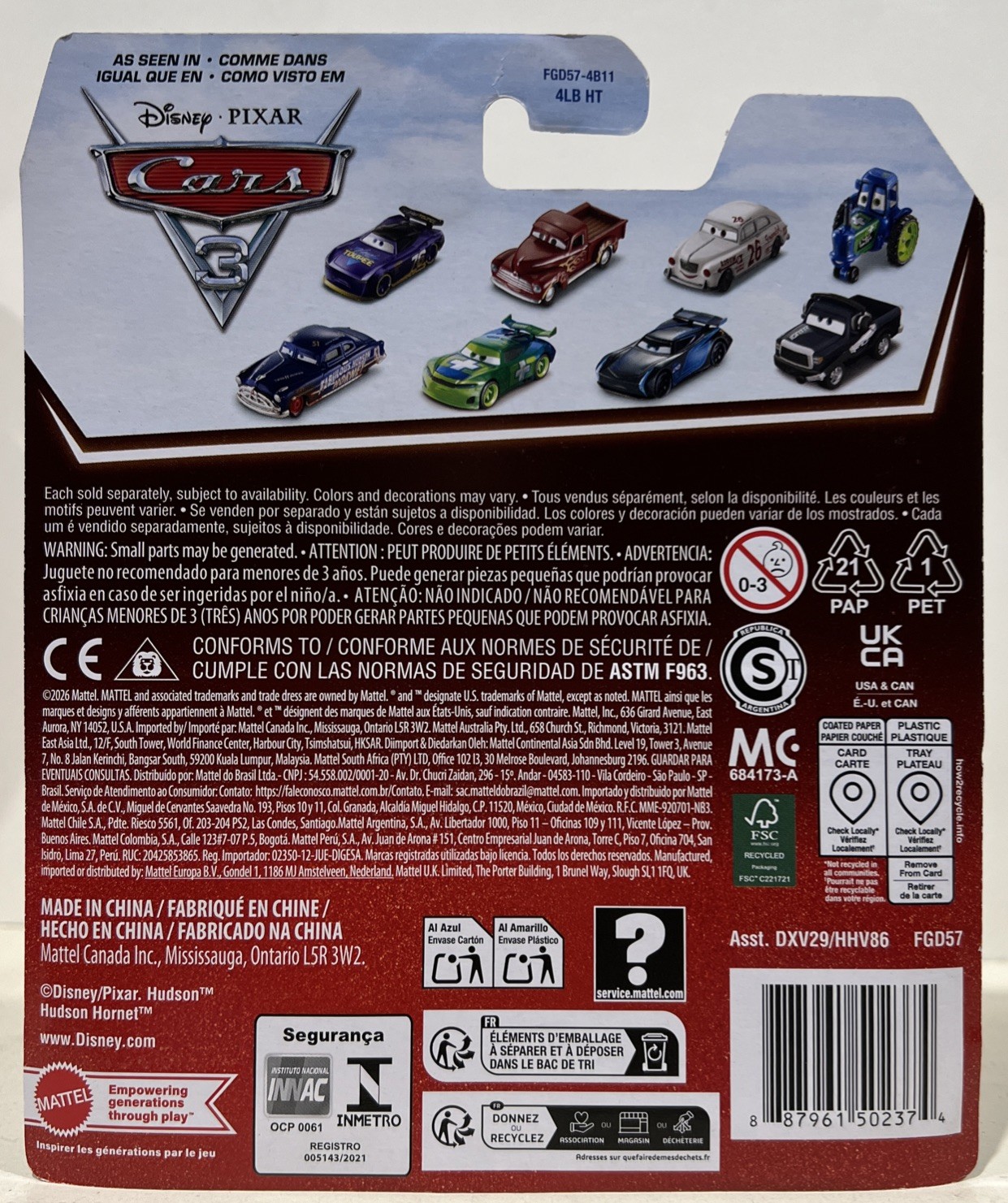 Disney Pixar Cars 3 FABULOUS LIGHTNING McQUEEN 20th Anniversary Free Shipping