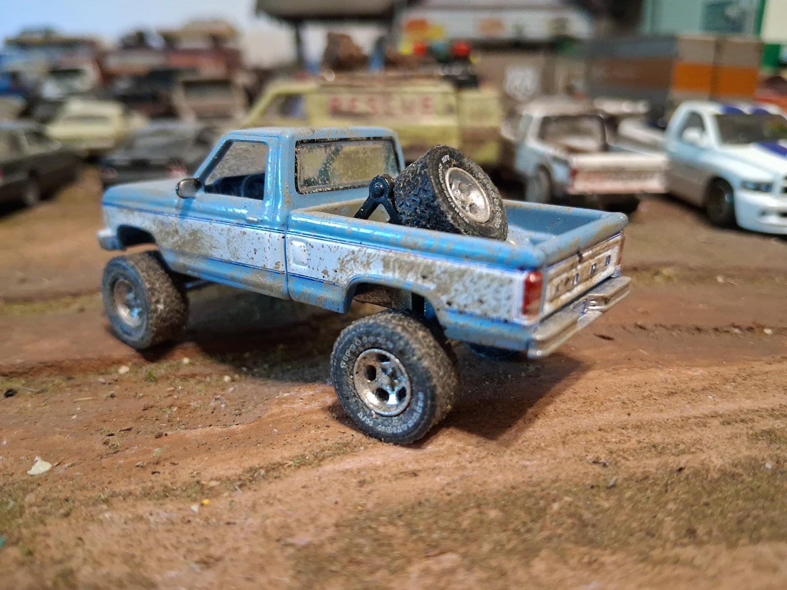 johnny lightning ford ranger Custom Lifted 4×4