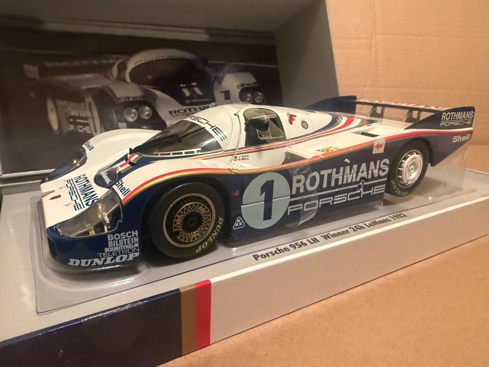 Porsche 956 LH #1 Winner 24h LeMans 1982 Ickx, Bell 1:18 WERK83