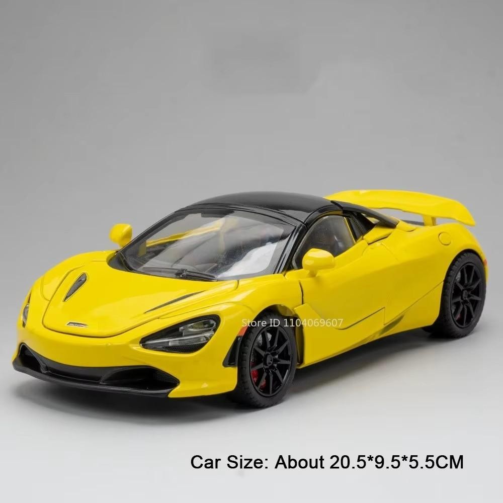1:24 McLaren 765LT Diecast Alloy Sports Car Metal Model Collectable Toy Gift NEW