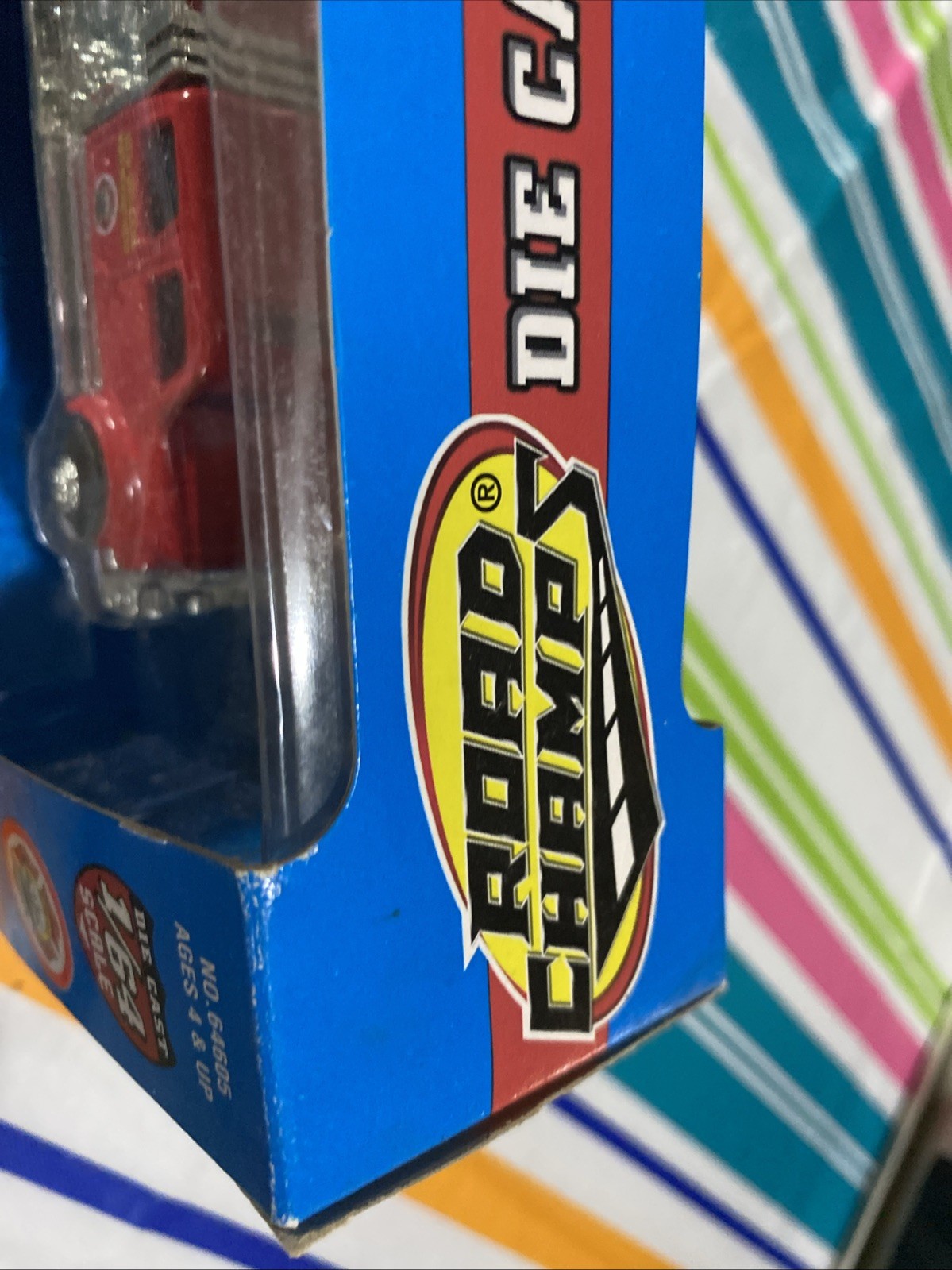 Road Champs Die Cast 1998 Fire Department Pumper Truck Ships Free!