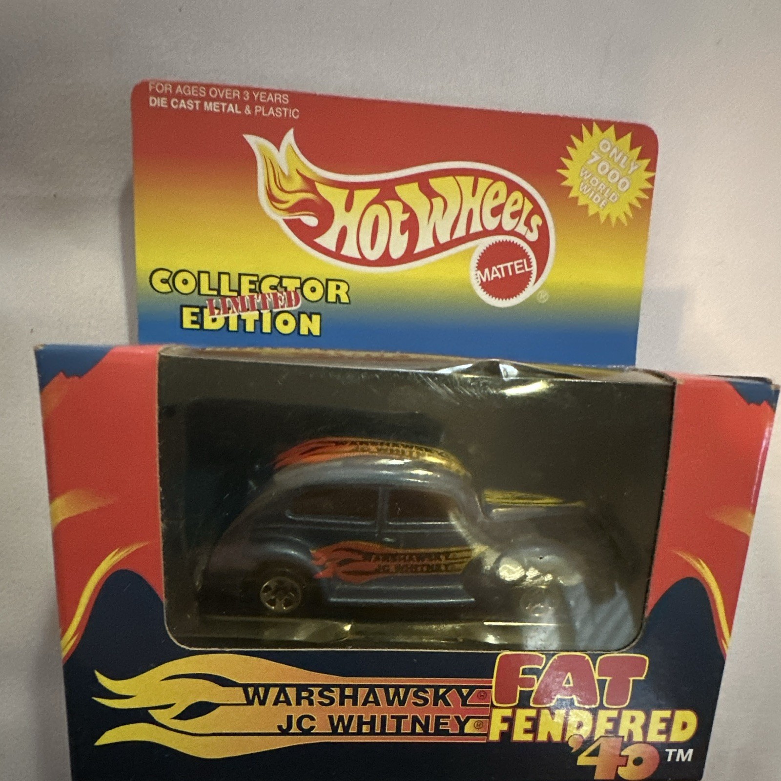 Hot Wheels Collector Edition Warshawsky JC Whitney Fat Fendered ’40 1:64 Blue