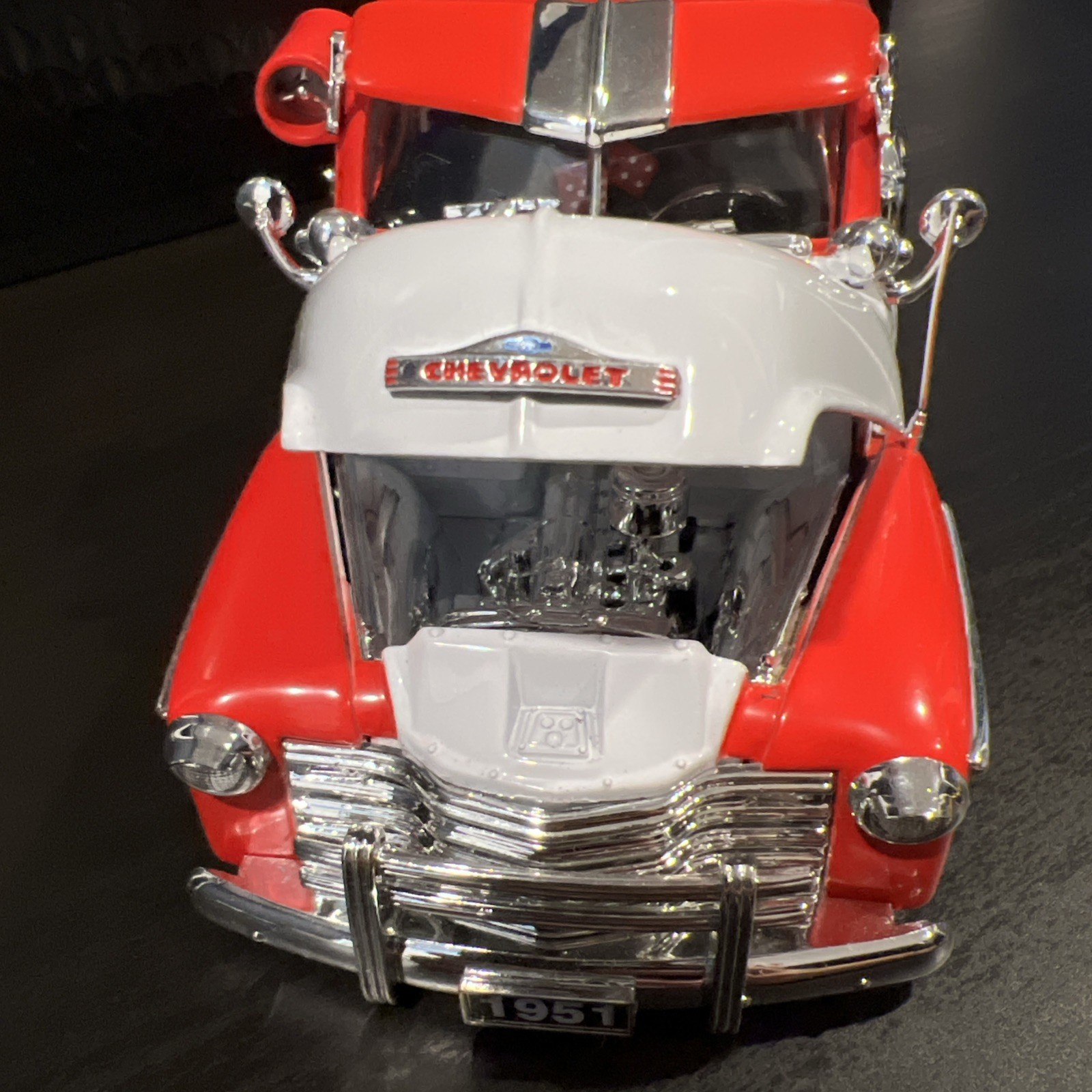 OG Chevy Street Low 1951 Chevrolet Pickup Truck Lowrider Diecast Car 1:24 Nice!