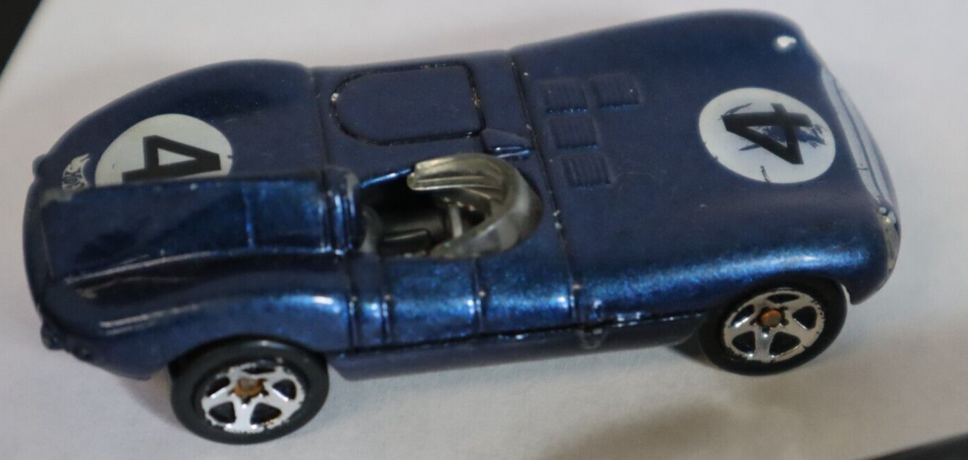 VTG Hot Wheels 1992 Jaquar Black 1998 Jaquar Blue 1996 Callaway Blue Lot of 3