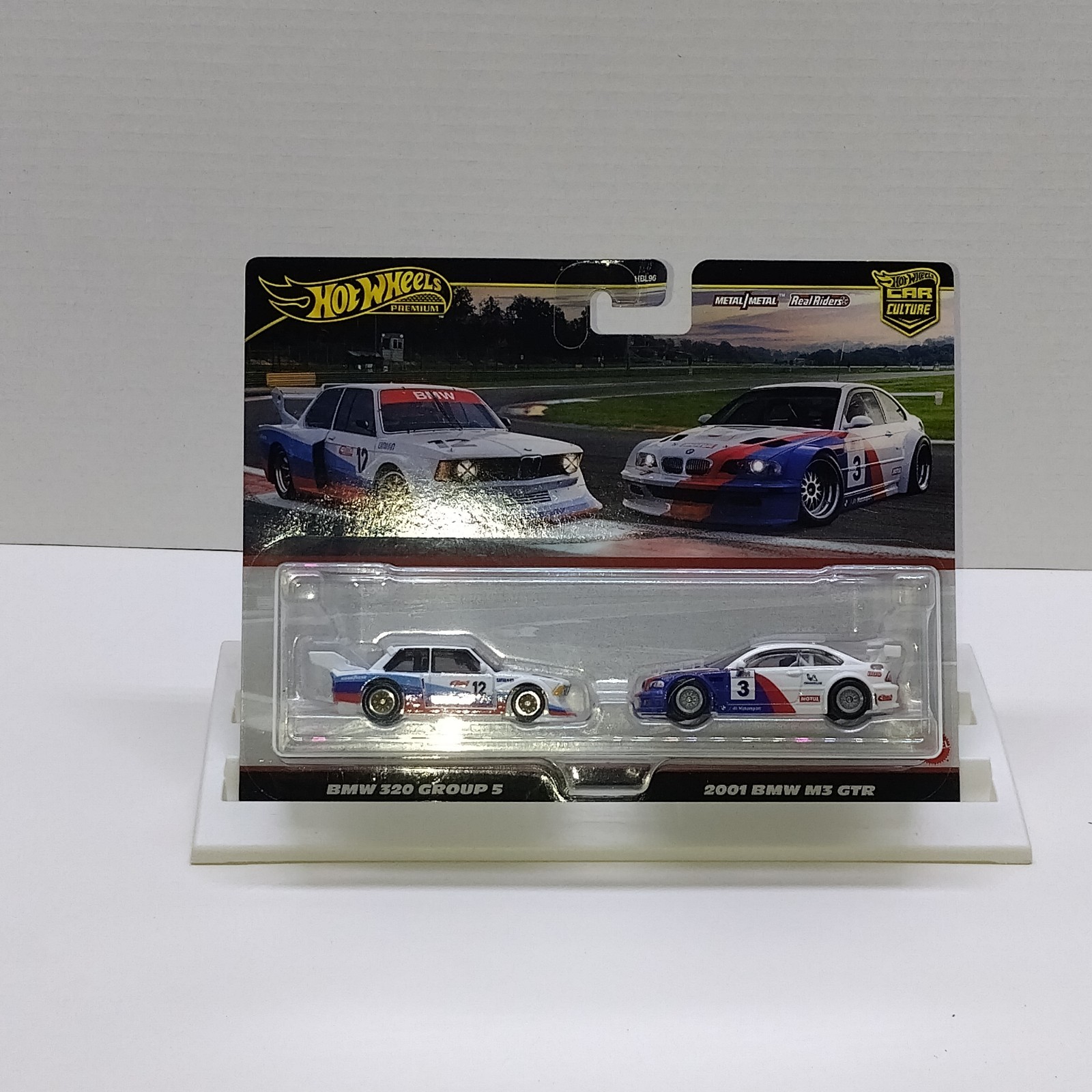 2025 Hot Wheels Premium Car Culture 2 Pack BMW 320 Group 5 & 2001 BMW M3 GTR