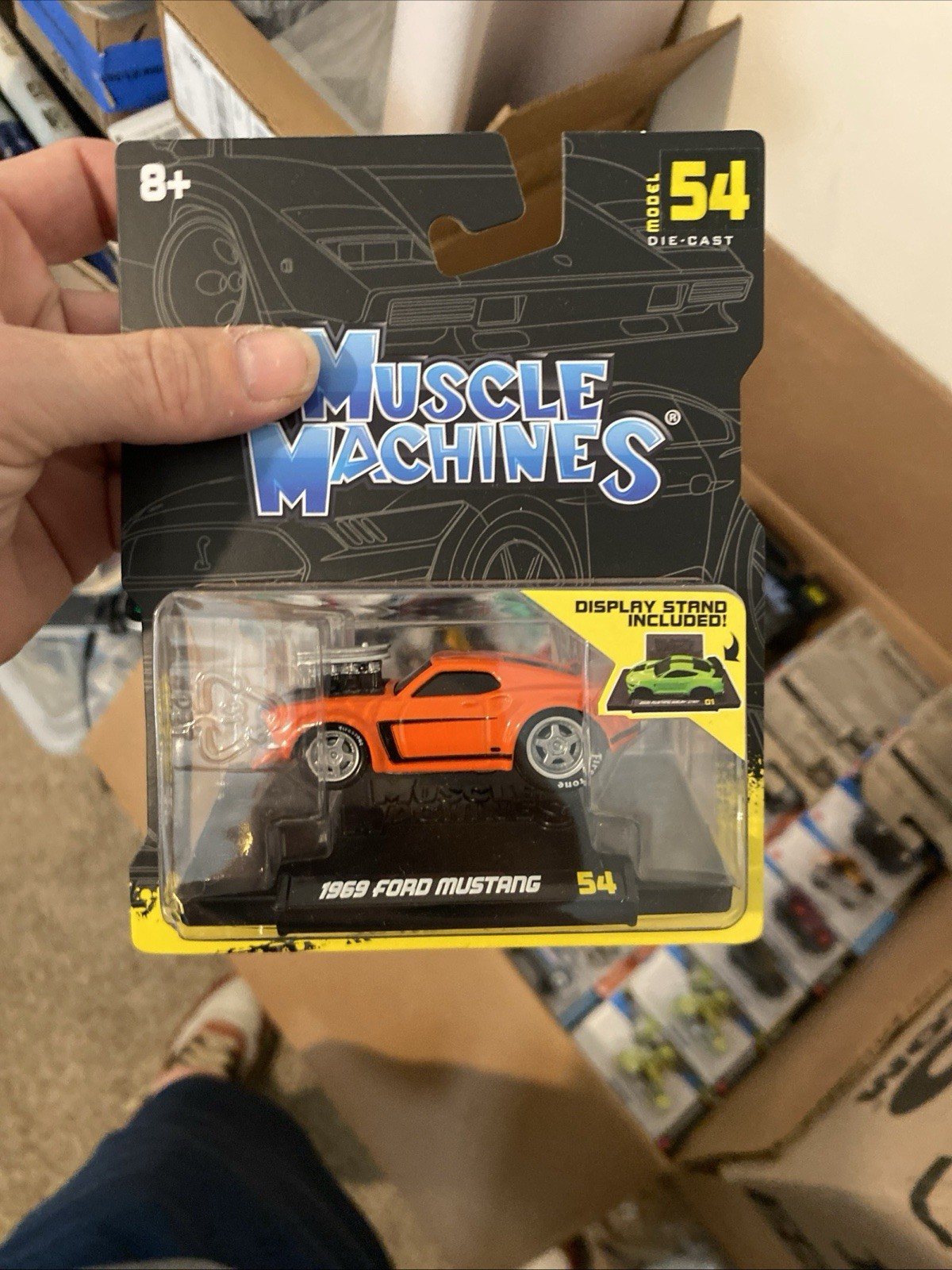 2026 Muscle Machines 1969 Ford Mustang In Orange VHTF