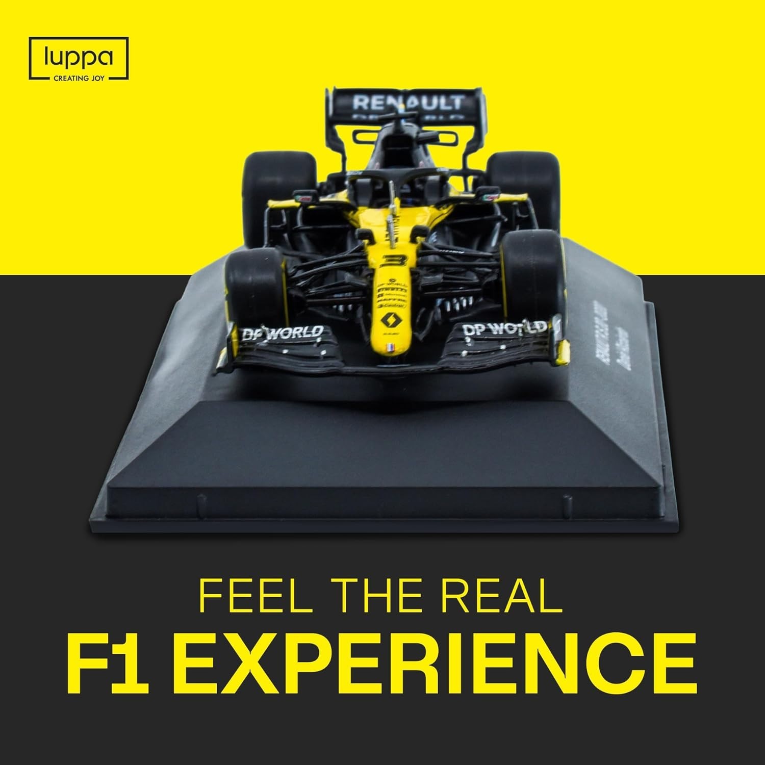 1:43 Scale Diecast Model of Renault RS20 F1 – Ricciardo & Ocon Collector’s Car