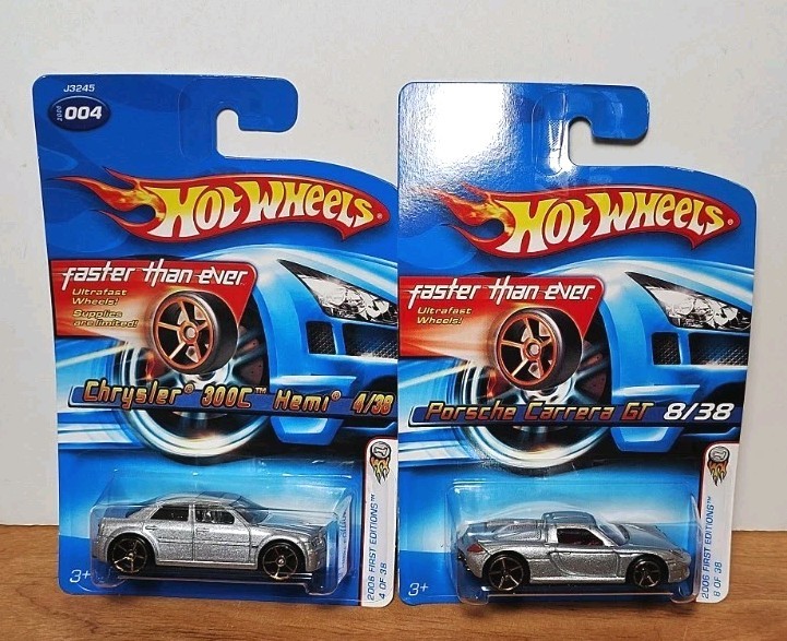 HOT WHEELS 2006 FIRST EDITIONS FASTER THAN EVER SERIES LOT OF 6 DIE CAST CARS