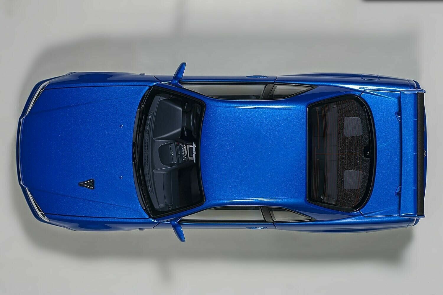 AUTOart 1/18 NISSAN SKYLINE GT-R R34 V SPEC II w BBS LM WHEELS JDM BAYSIDE BLUE