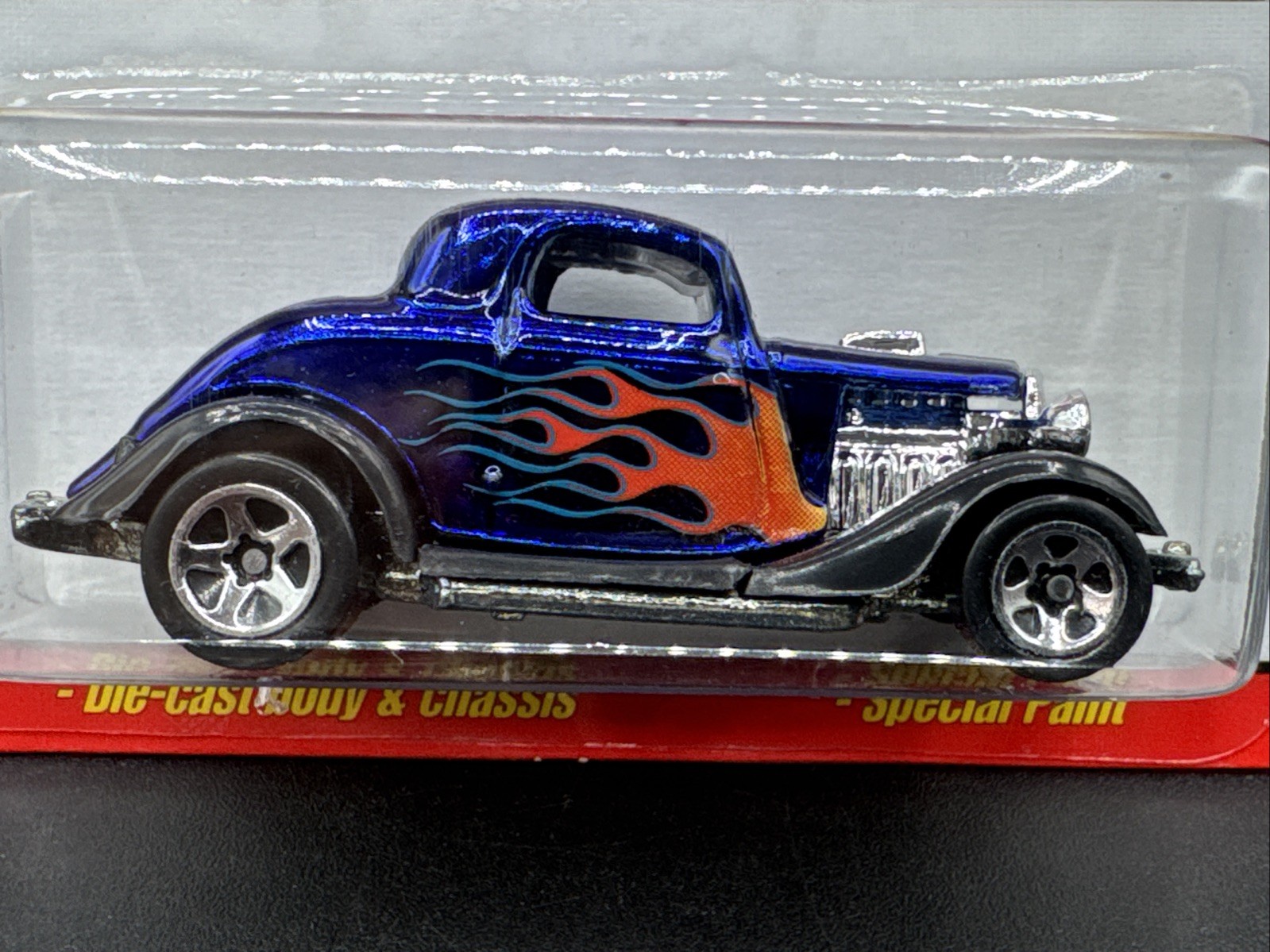 a 2006 Hot Wheels BLUE 3-WINDOW 34 Commemorative Ed Speed, KS August 6th 1 of 5k