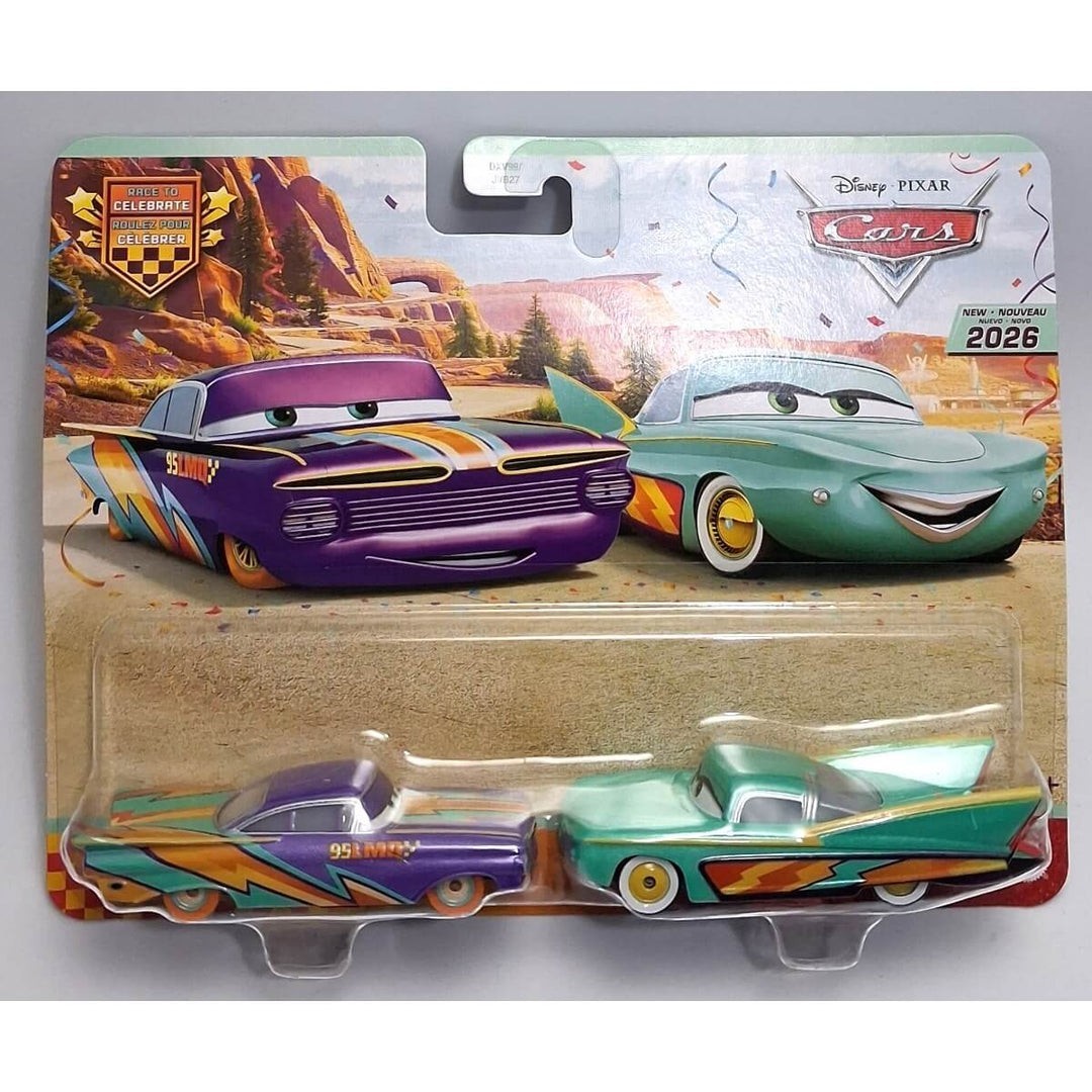 Disney Pixar Cars Flo Ramone Race To Celebrate 2 Pack 20th Anniversary 2026 New