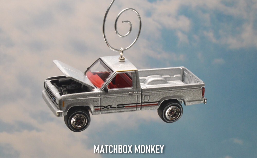 1983 Ford Ranger XL Pickup Truck Custom Christmas Tree Ornament 4X4 RARE Adorno