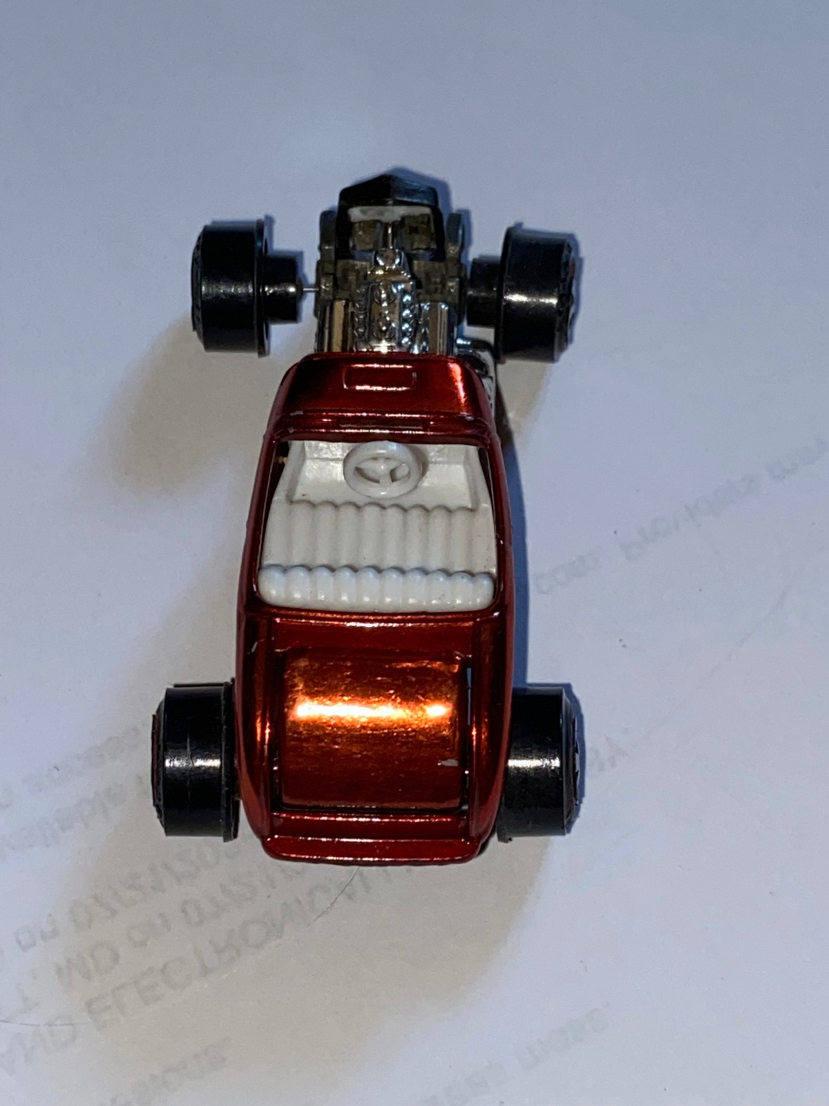 Vintage 1969 JOHNNY LIGHTNING Redline Custom 32 Ford Hot Rod; Copper; VGC